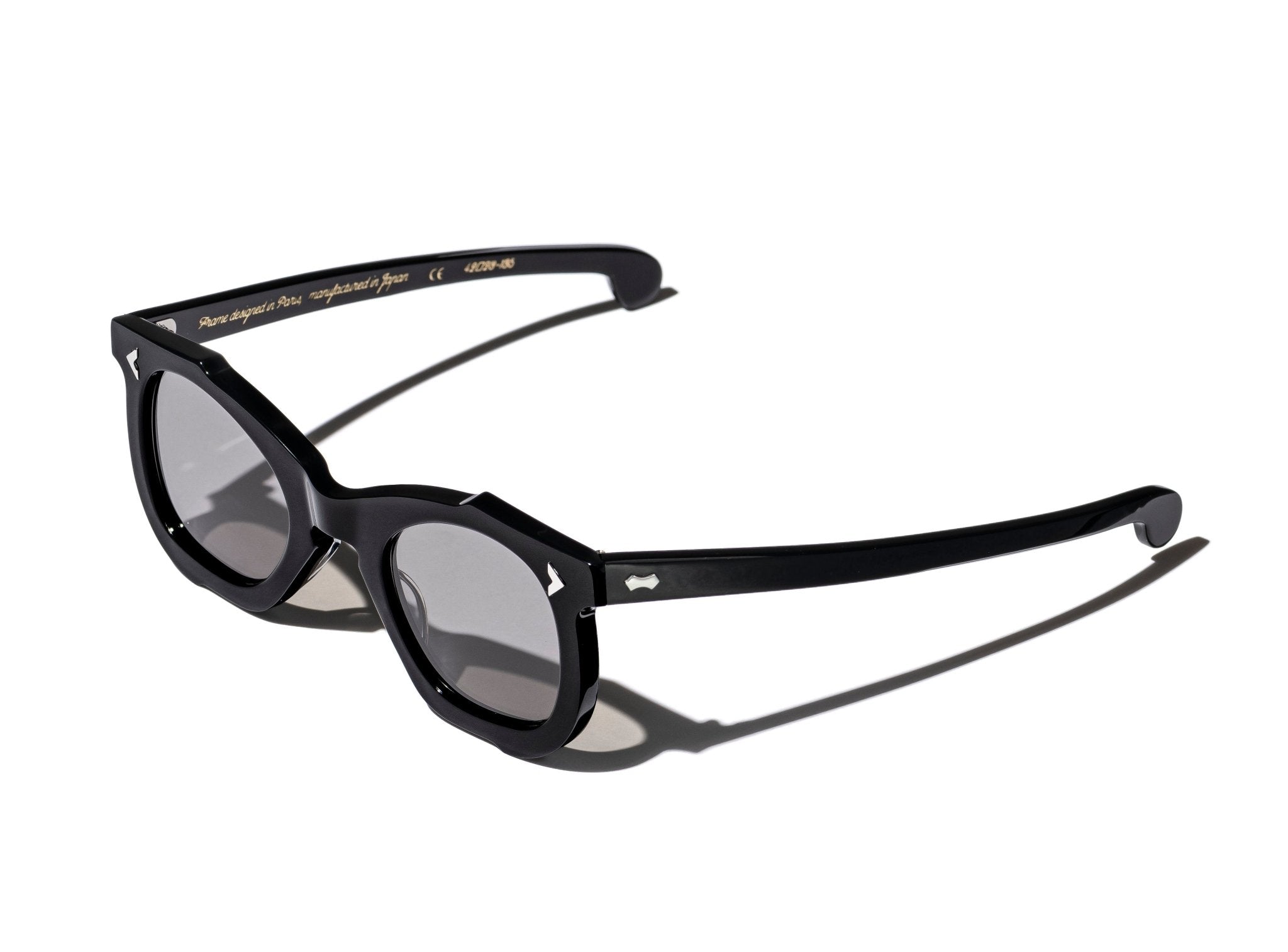 RT02 SUNGLASSES (BLACK / GREY LENSES) - GRAND SPECTACLE