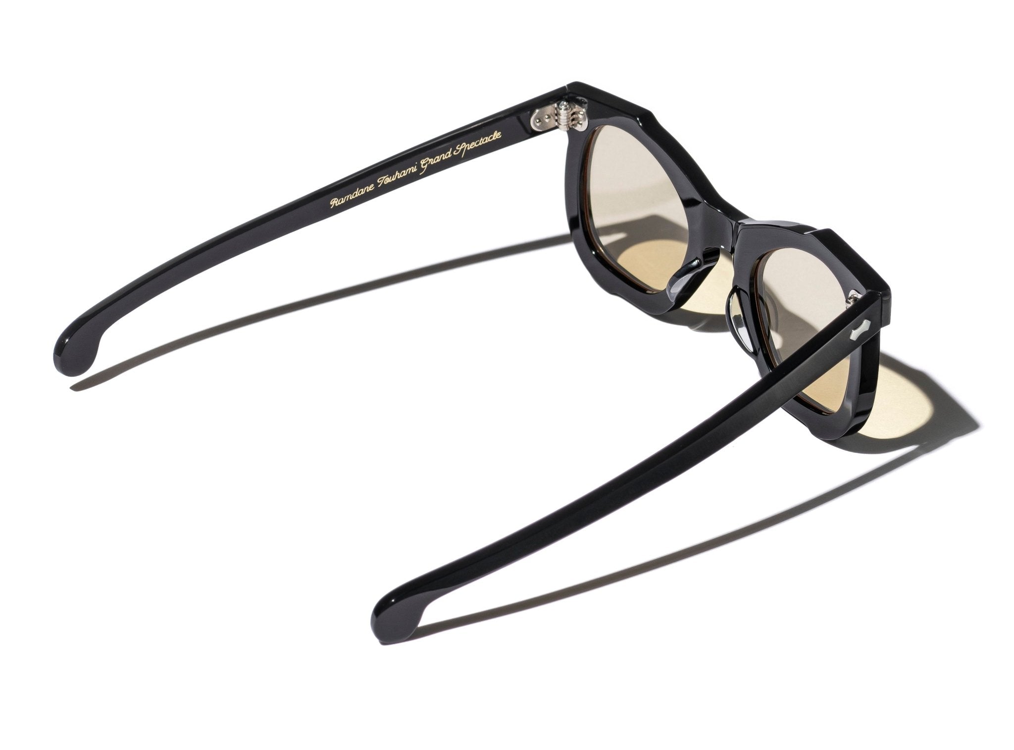RT02 SUNGLASSES (BLACK / YELLOW LENSES) - GRAND SPECTACLE