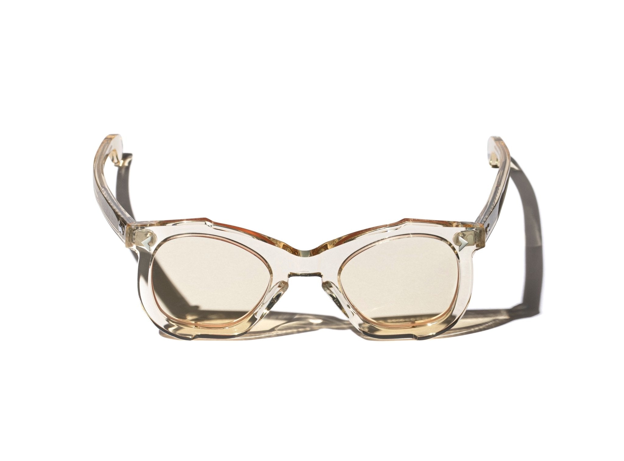 RT02 SUNGLASSES (TRANSPARENT / YELLOW LENSES) - GRAND SPECTACLE