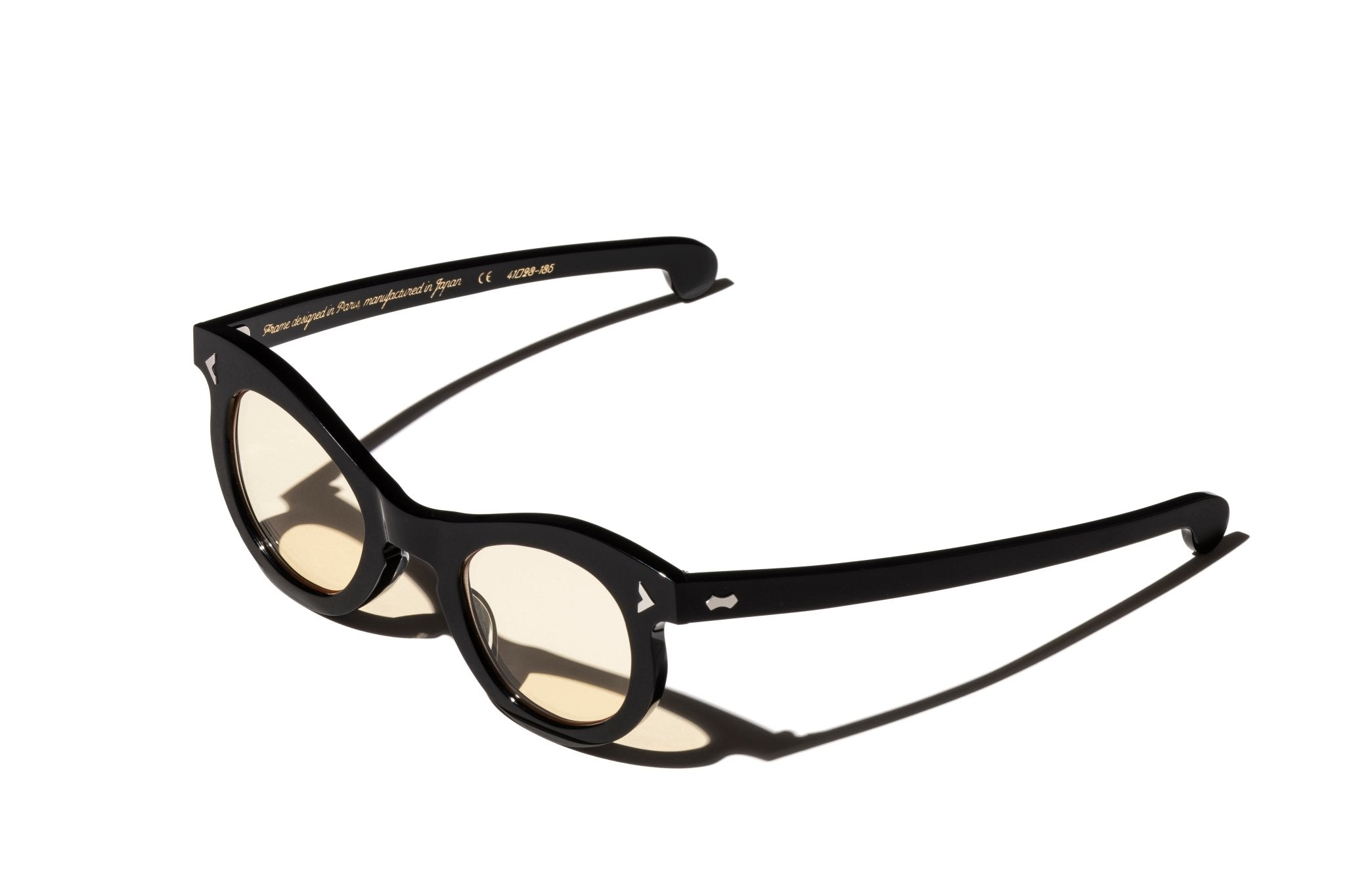 RT03 SUNGLASSES (BLACK / YELLOW LENSES) - GRAND SPECTACLE