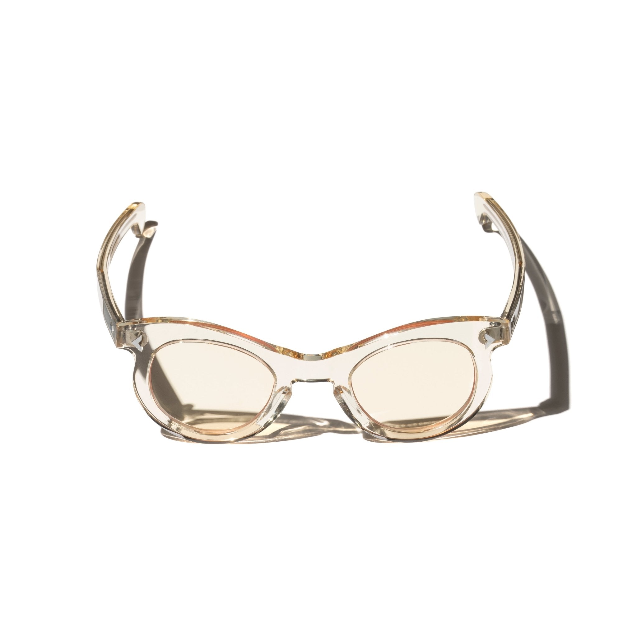 RT03 SUNGLASSES (TRANSPARENT / YELLOW LENSES) - GRAND SPECTACLE