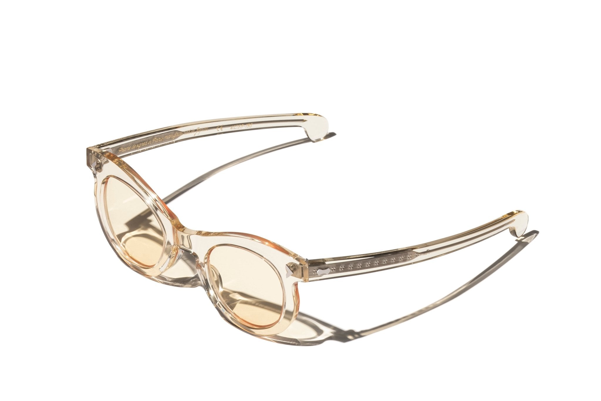 RT03 SUNGLASSES (TRANSPARENT / YELLOW LENSES) - GRAND SPECTACLE