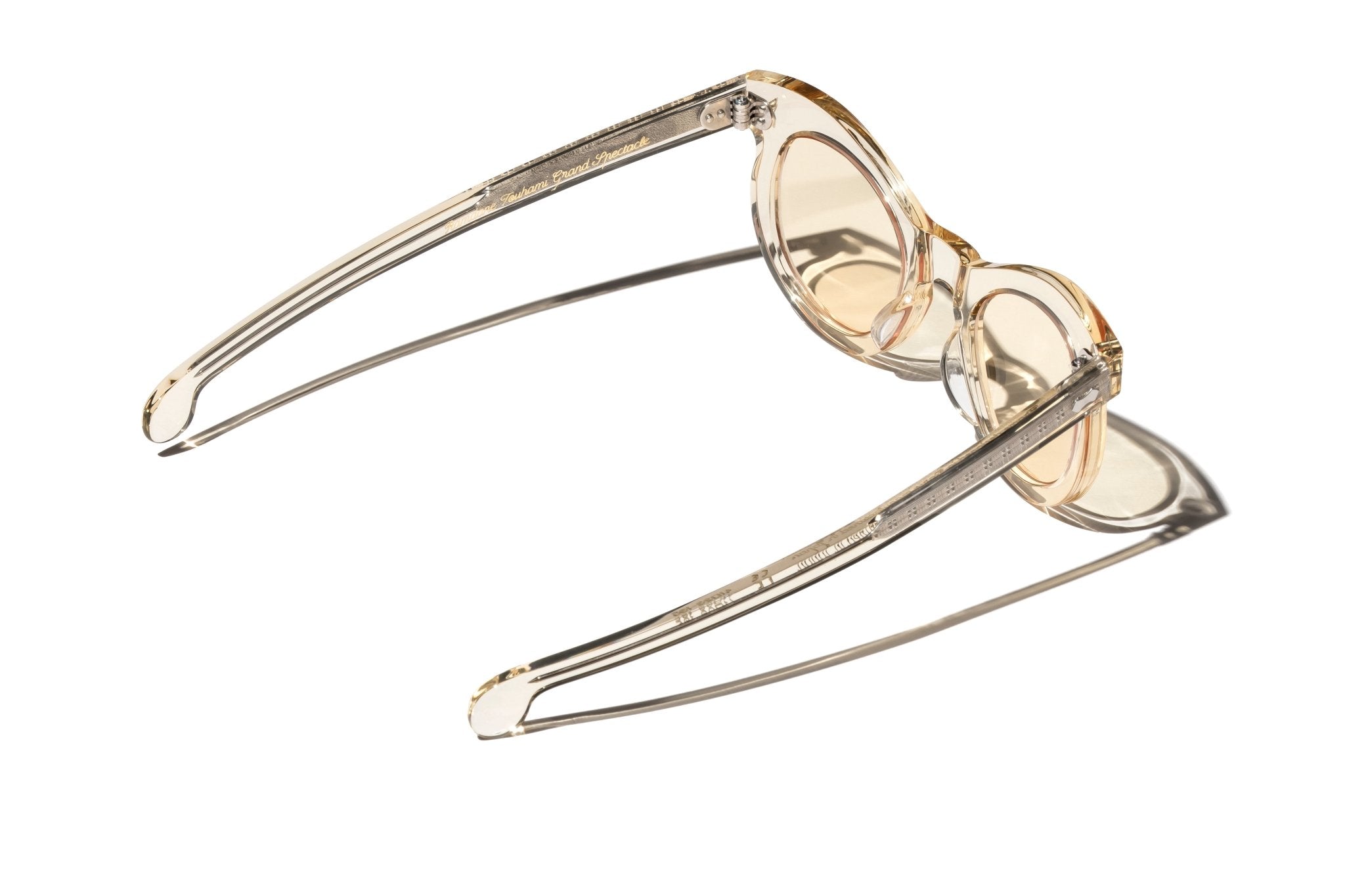RT03 SUNGLASSES (TRANSPARENT / YELLOW LENSES) - GRAND SPECTACLE