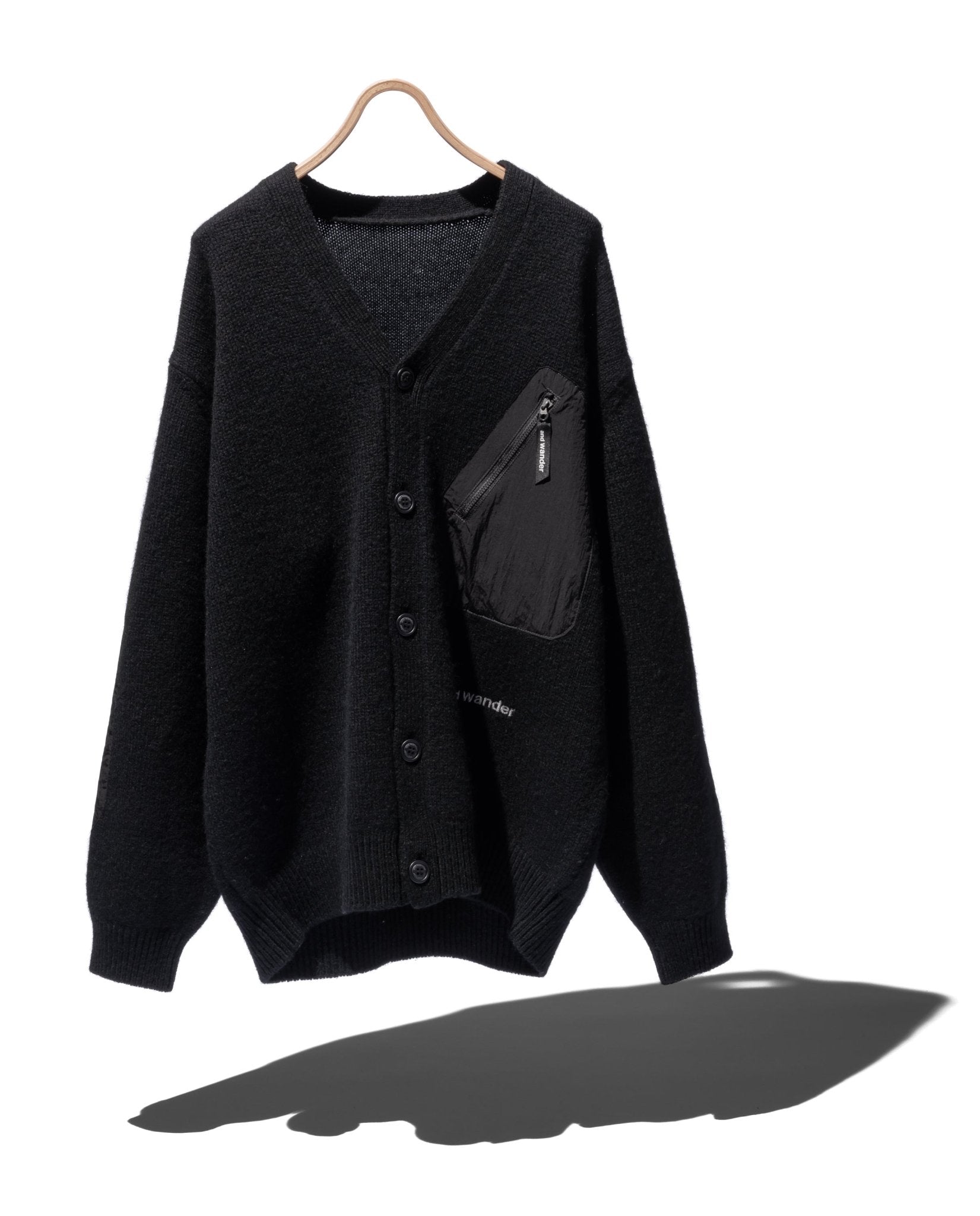 Shetland Wool Cardigan - AND WANDER