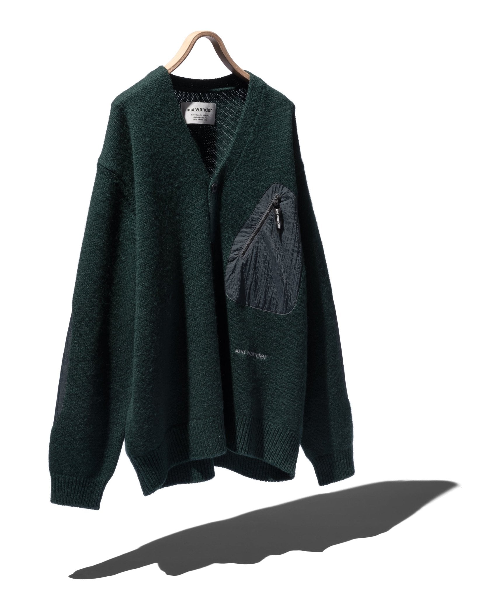 Shetland Wool Cardigan - AND WANDER
