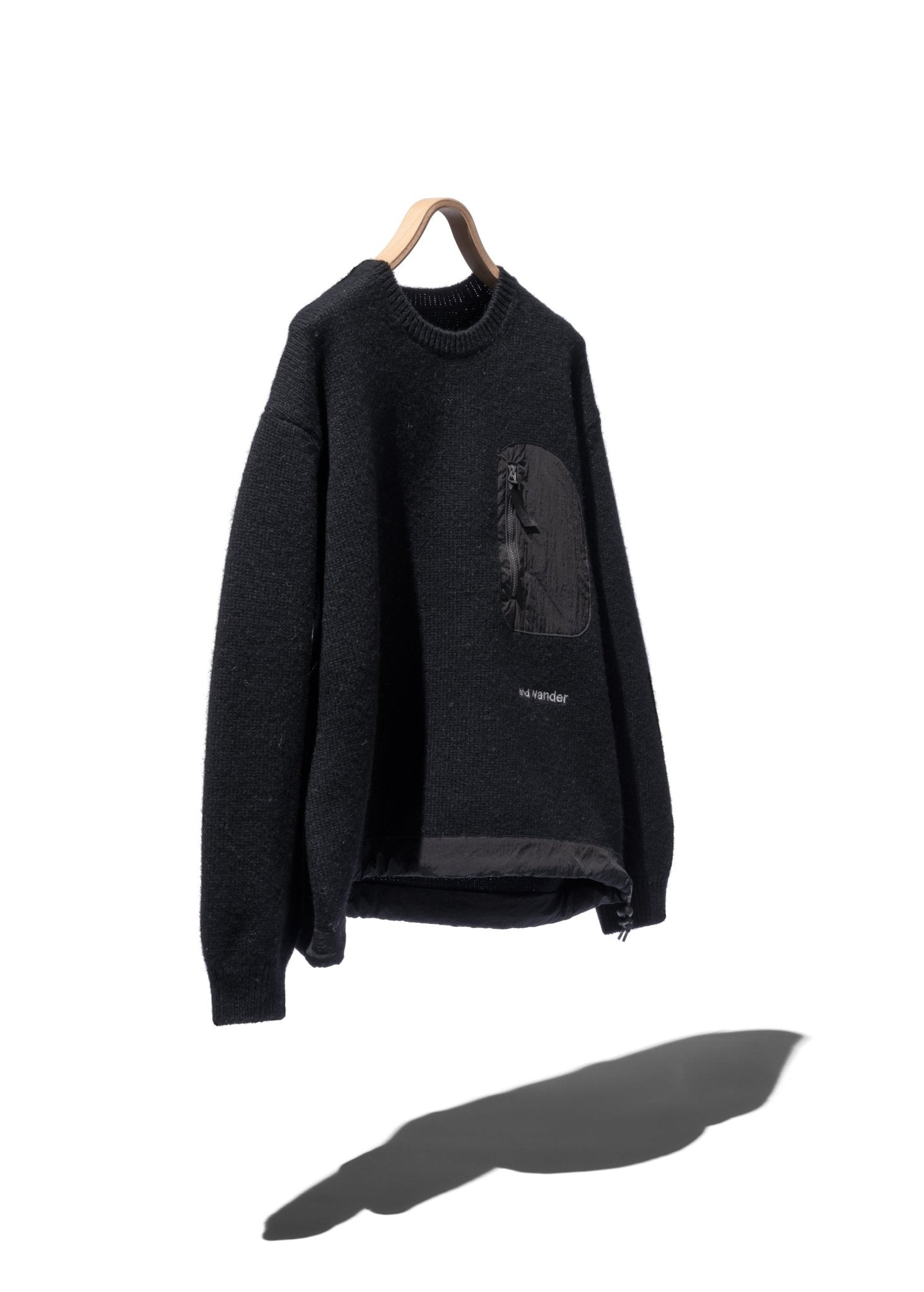 Shetland Wool Sweater - AND WANDER