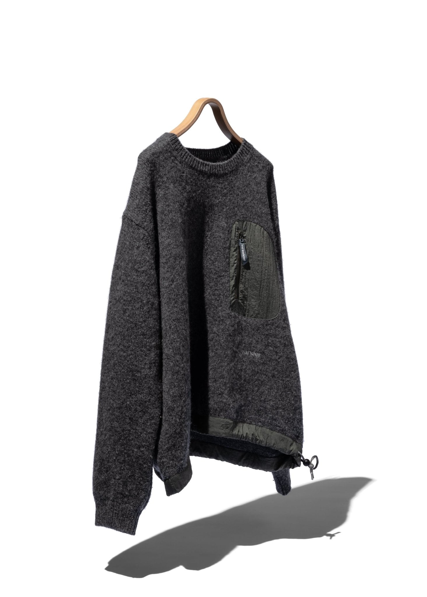 Shetland Wool Sweater - AND WANDER