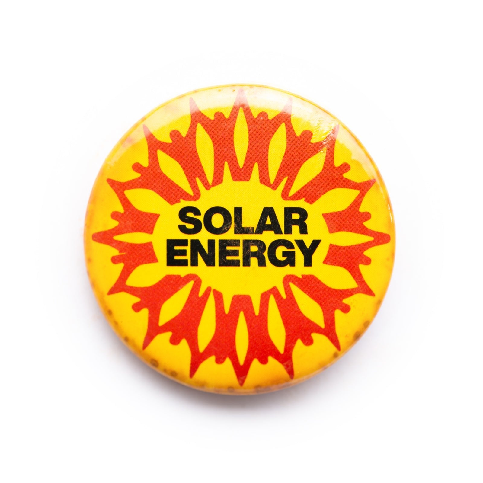 "Solar Power" button pin - RADICAL MEDIA ARCHIVE