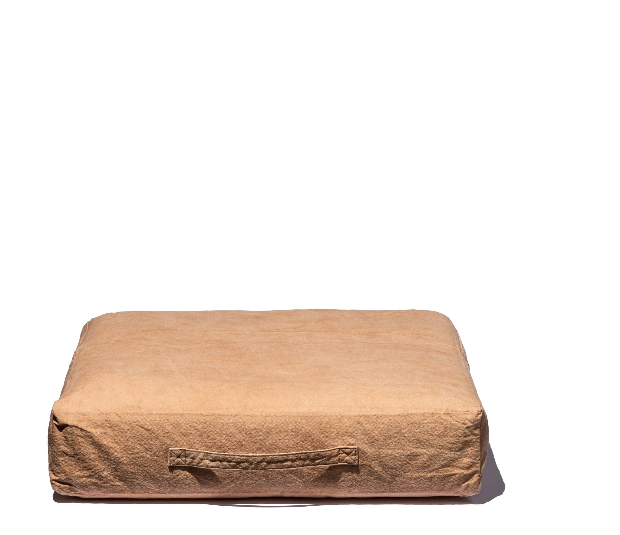 SQUARE CUSHION M DUCK CANVAS KAKISHIBU DYED - HOBO