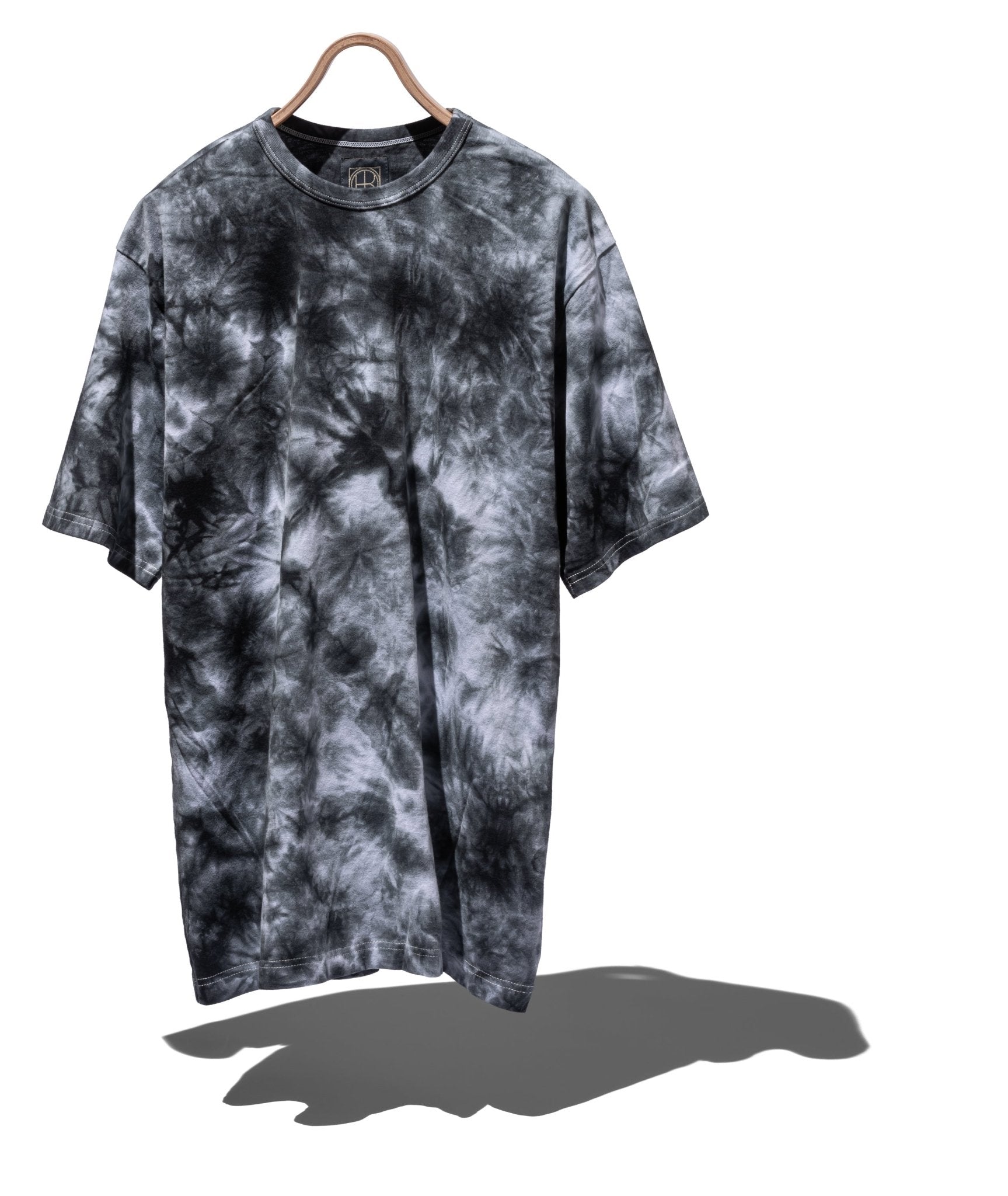S/S CREW NECK TEE COTTON JERSEY CAMO TIE - DYED - HOBO