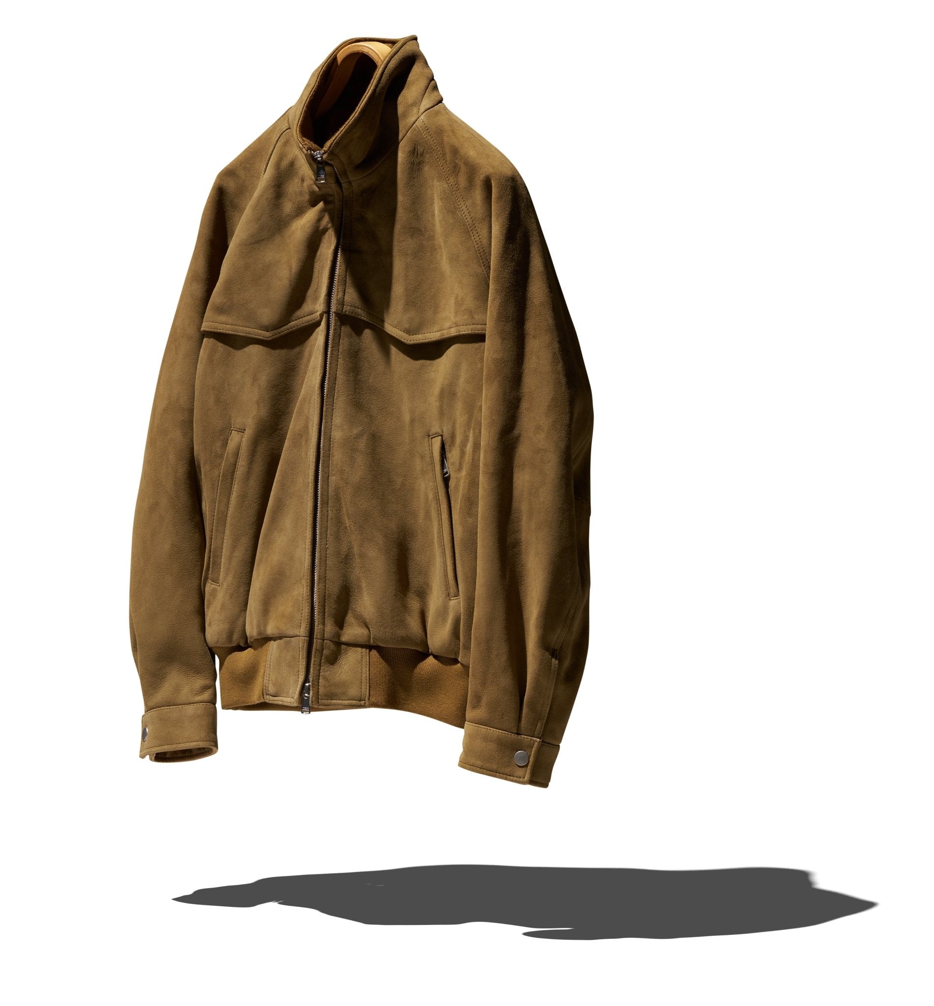 STRANGER BLOUSON SHEEP LEATHER WITH WINDSTOPPER - NONNATIVE