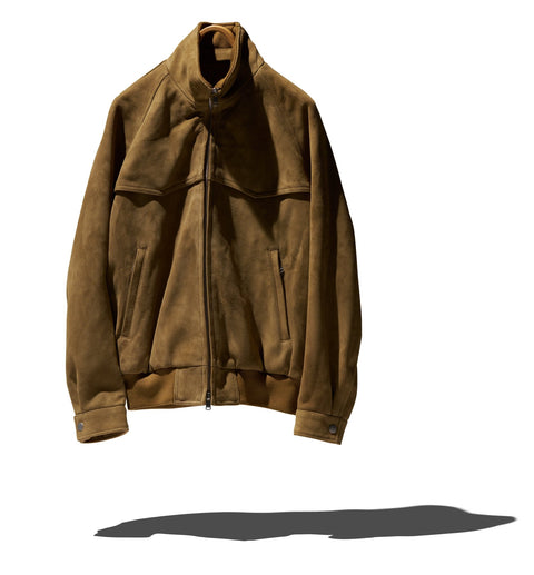 STRANGER BLOUSON SHEEP LEATHER WITH WINDSTOPPER