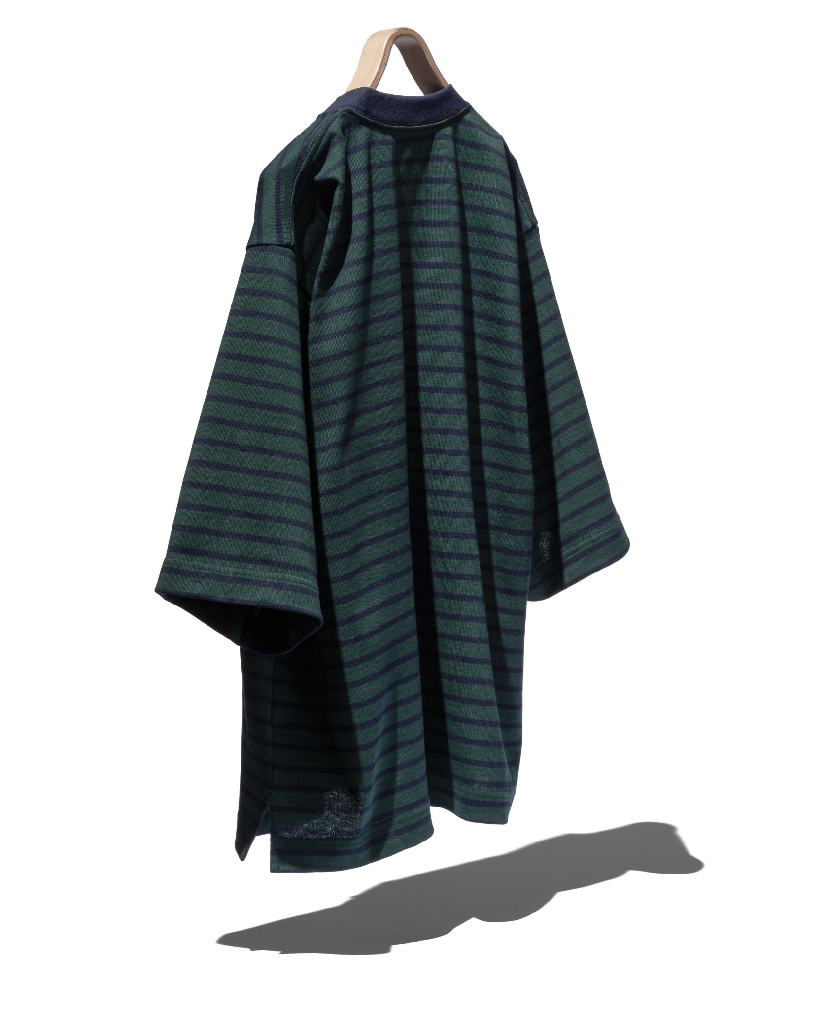 Stripe pocket H/S T - AND WANDER