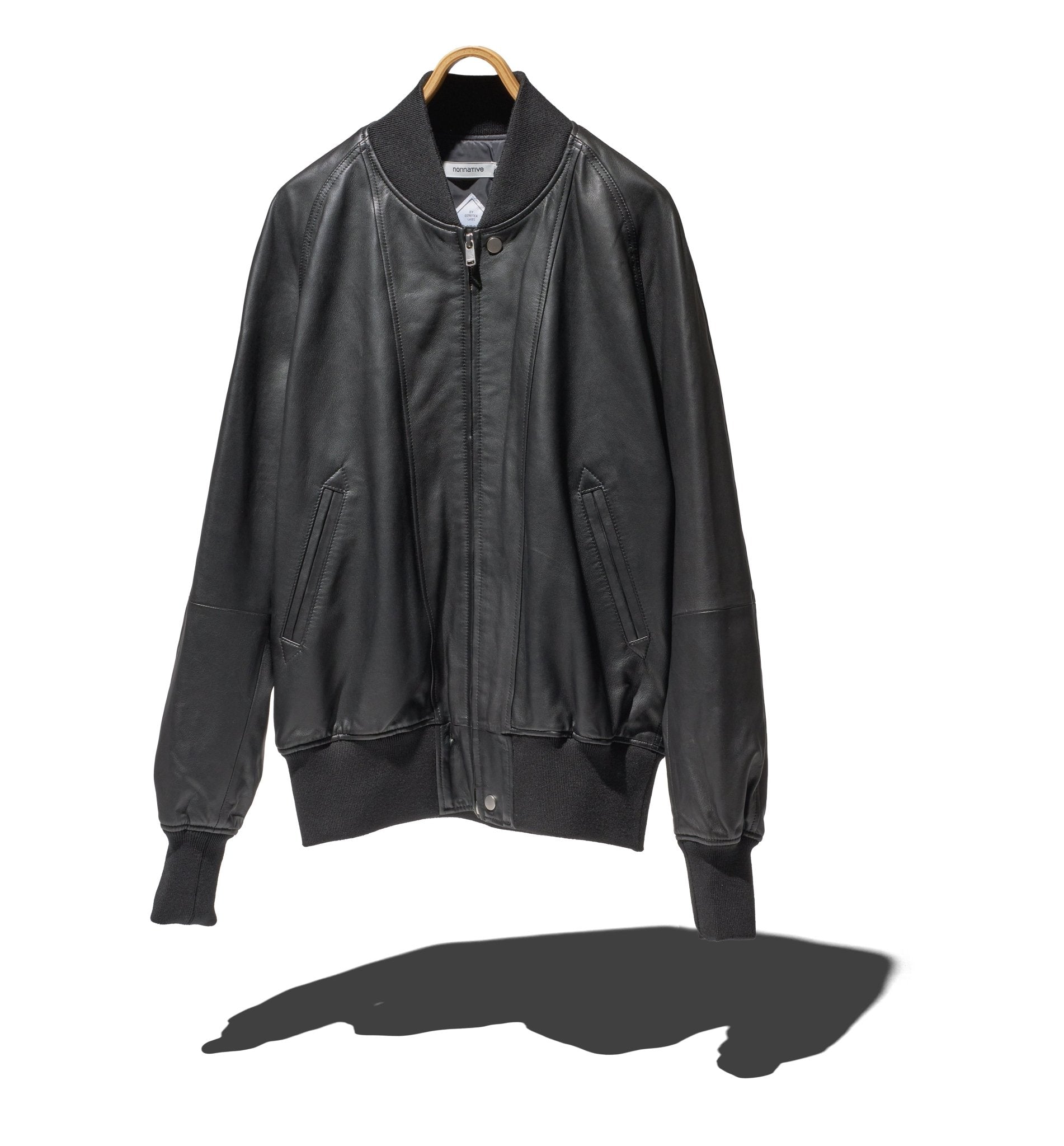 STUDENT BLOUSON SHEEP LEATHER WITH GORE - TEX WINDSTOPPER® - NONNATIVE
