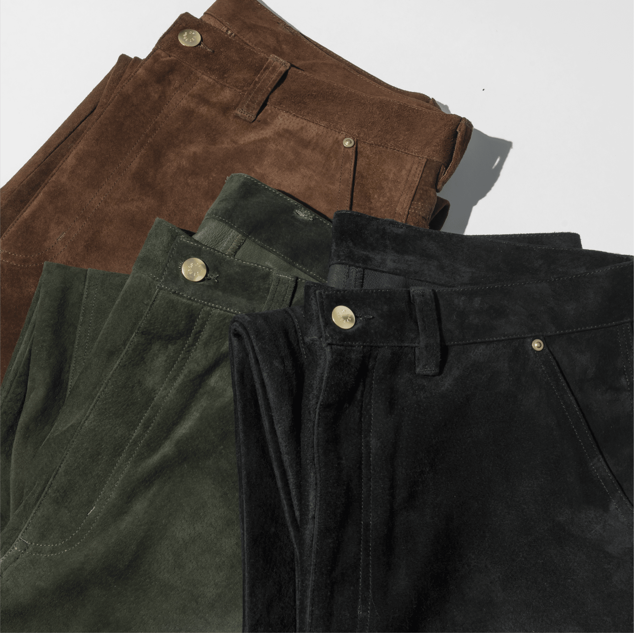 SUEDE W - KNEE PANTS - DIE DREI BERGE x NEXUS VII
