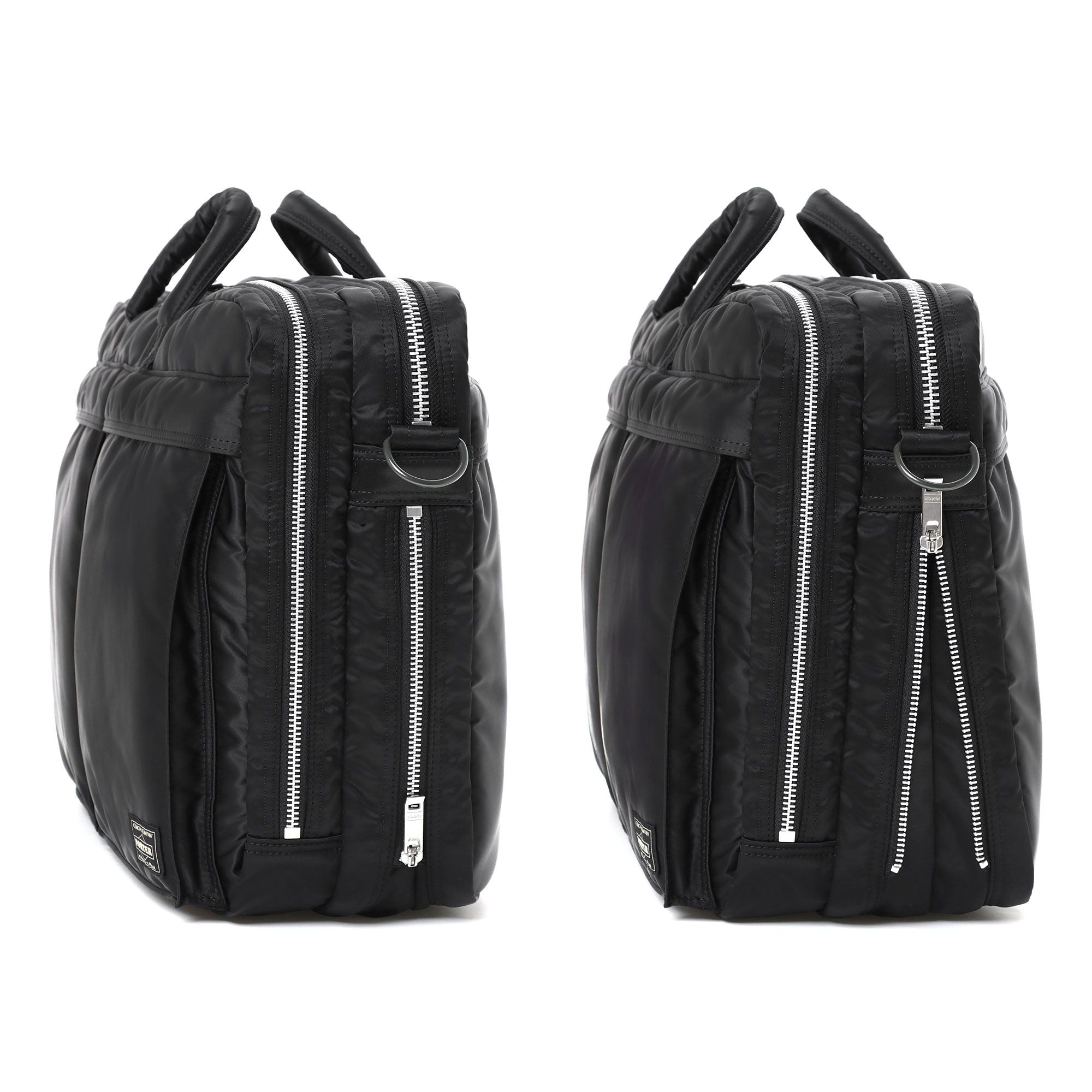 TANKER 2WAY DOCUMENT BAG W/ ZIP - PORTER