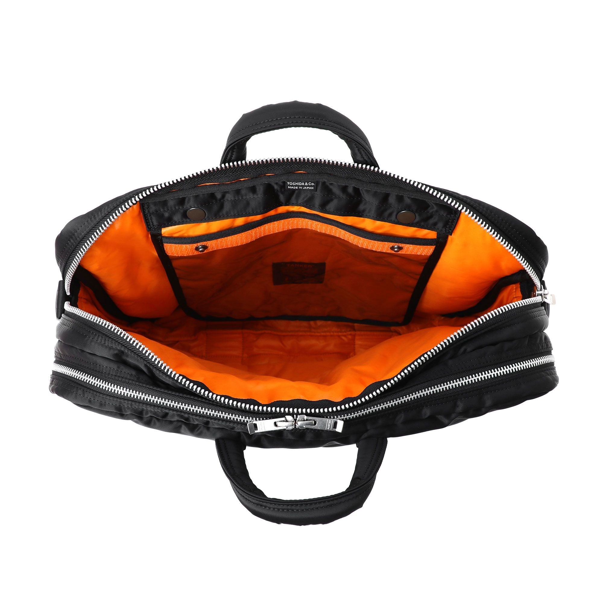 TANKER 2WAY DOCUMENT BAG W/ ZIP - PORTER