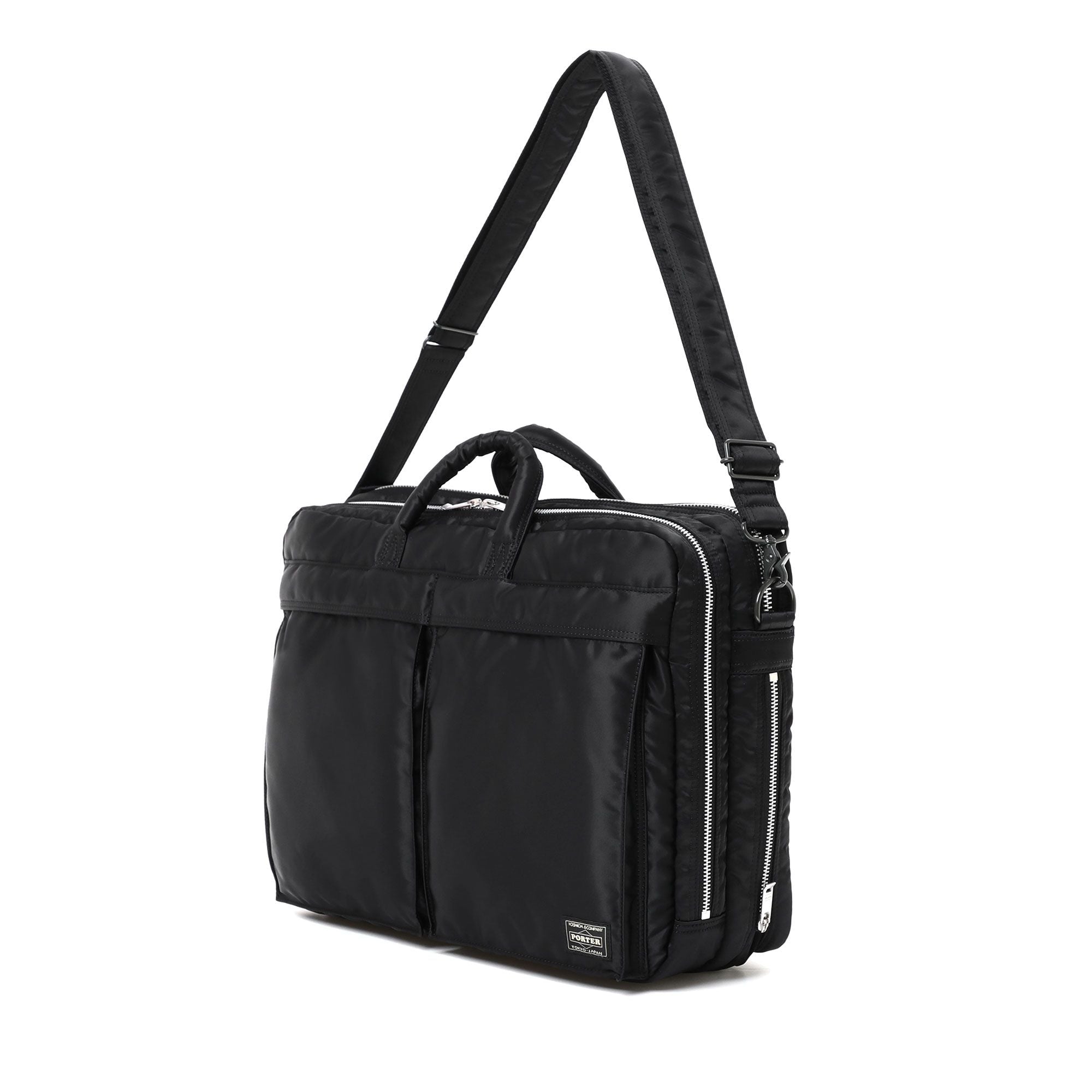 TANKER 2WAY DOCUMENT BAG W/ ZIP - PORTER
