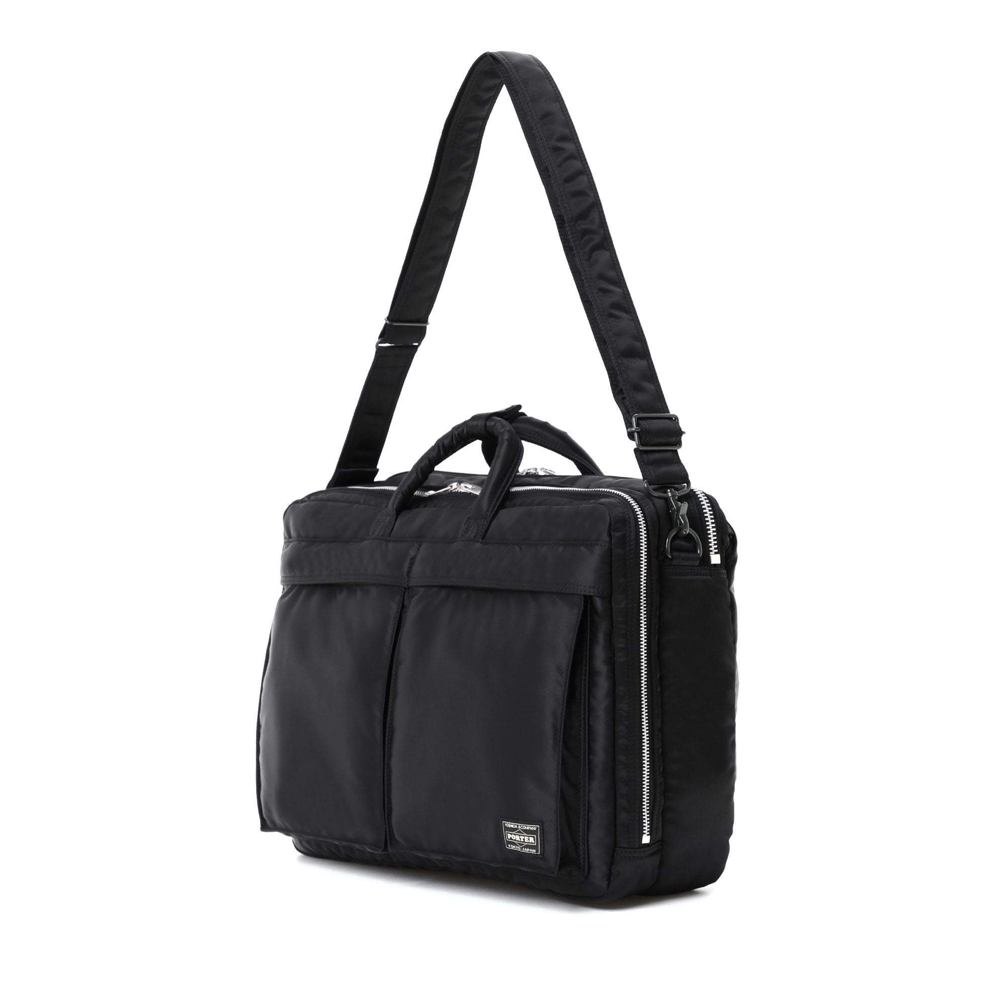 TANKER 3WAY DOCUMENT BAG W zip - PORTER
