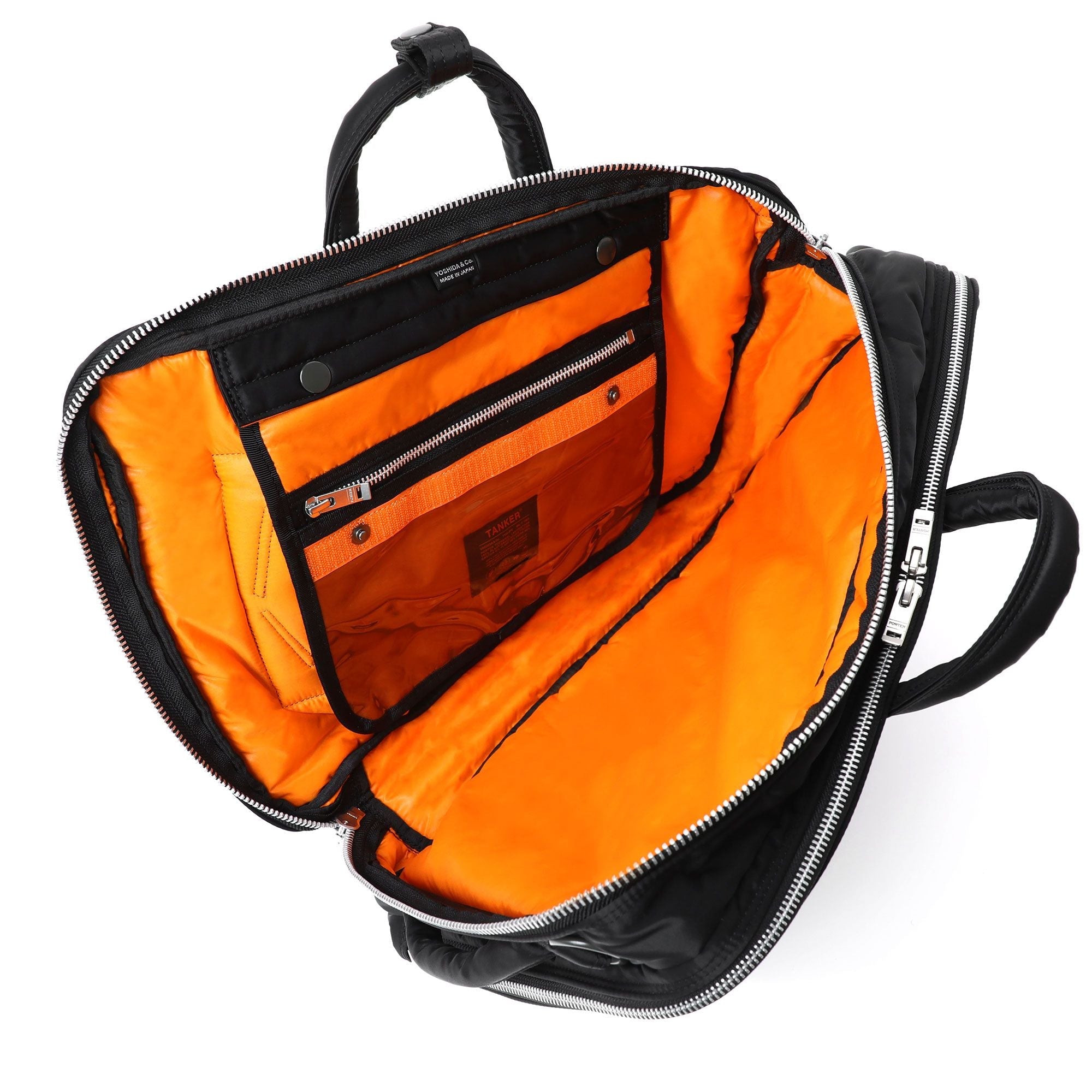 TANKER 3WAY DOCUMENT BAG W zip - PORTER