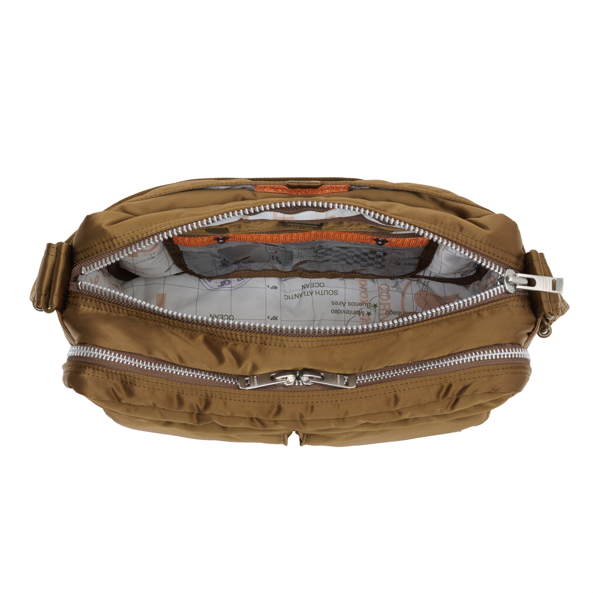 TANKER COYOTE SLING BAG W ZIP (L) - PORTER