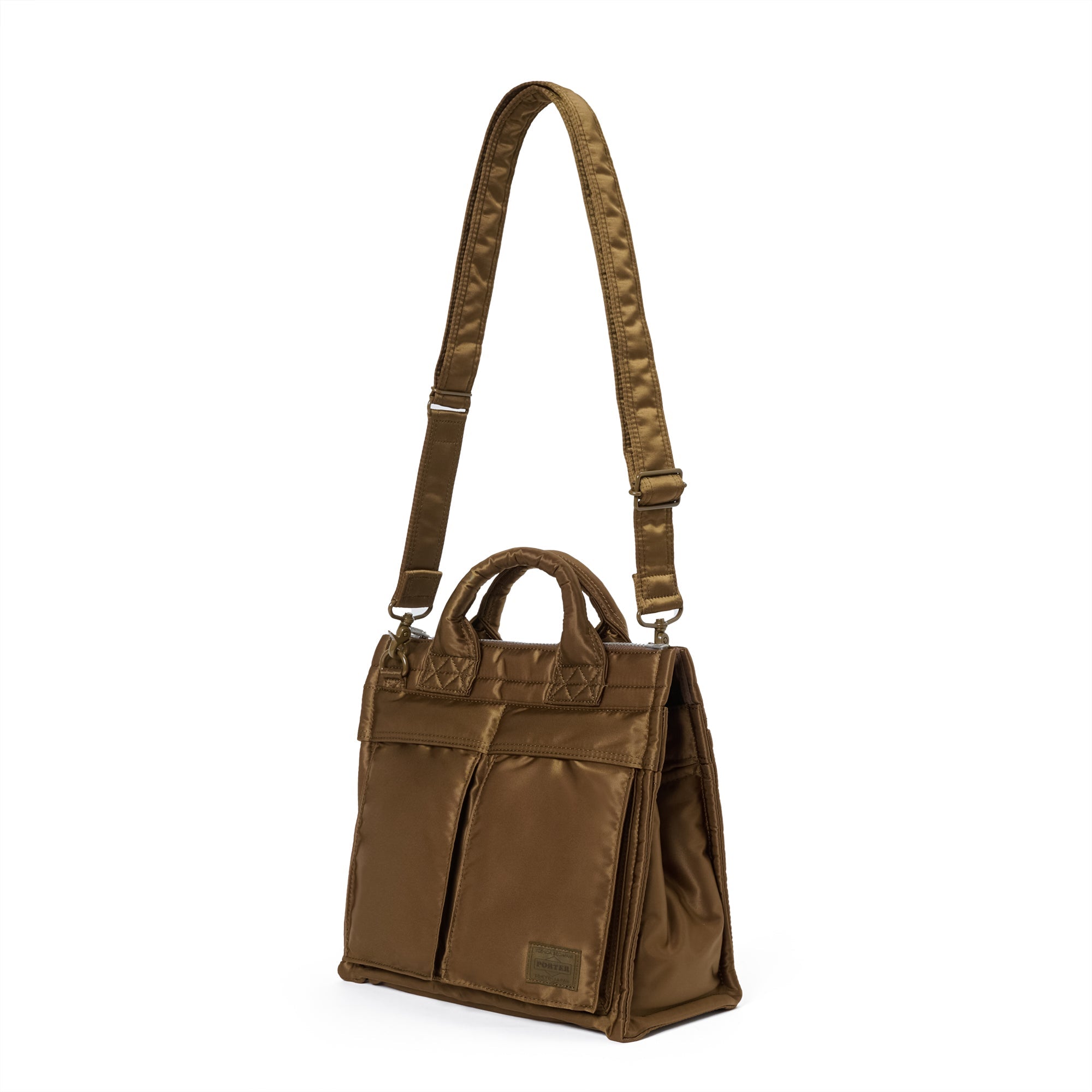 TANKER COYOTE SQUARE TOTE BAG by PORTER – WORDS SOUNDS COLORS & SHAPES