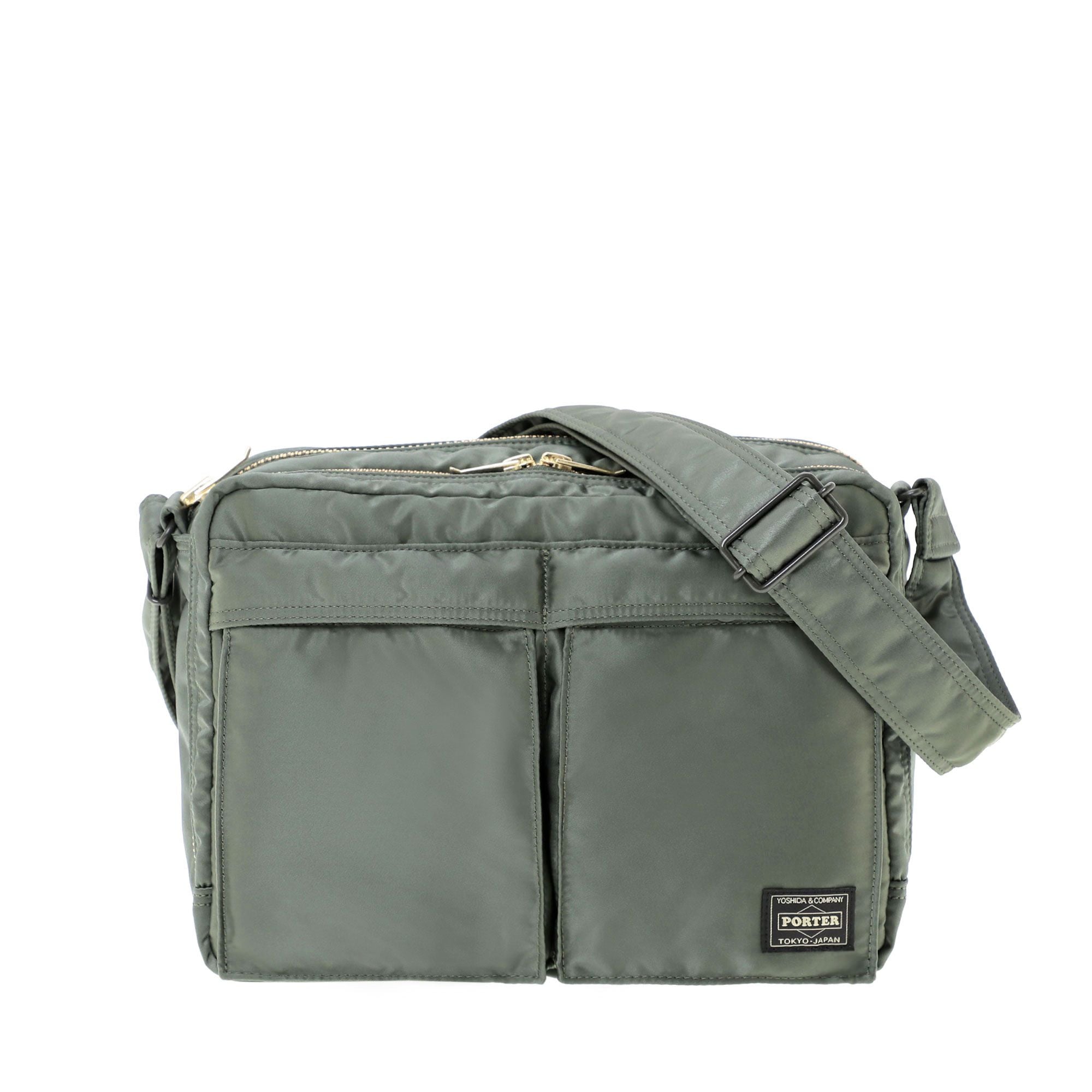 TANKER SLING BAG W/ ZIP (L) - PORTER