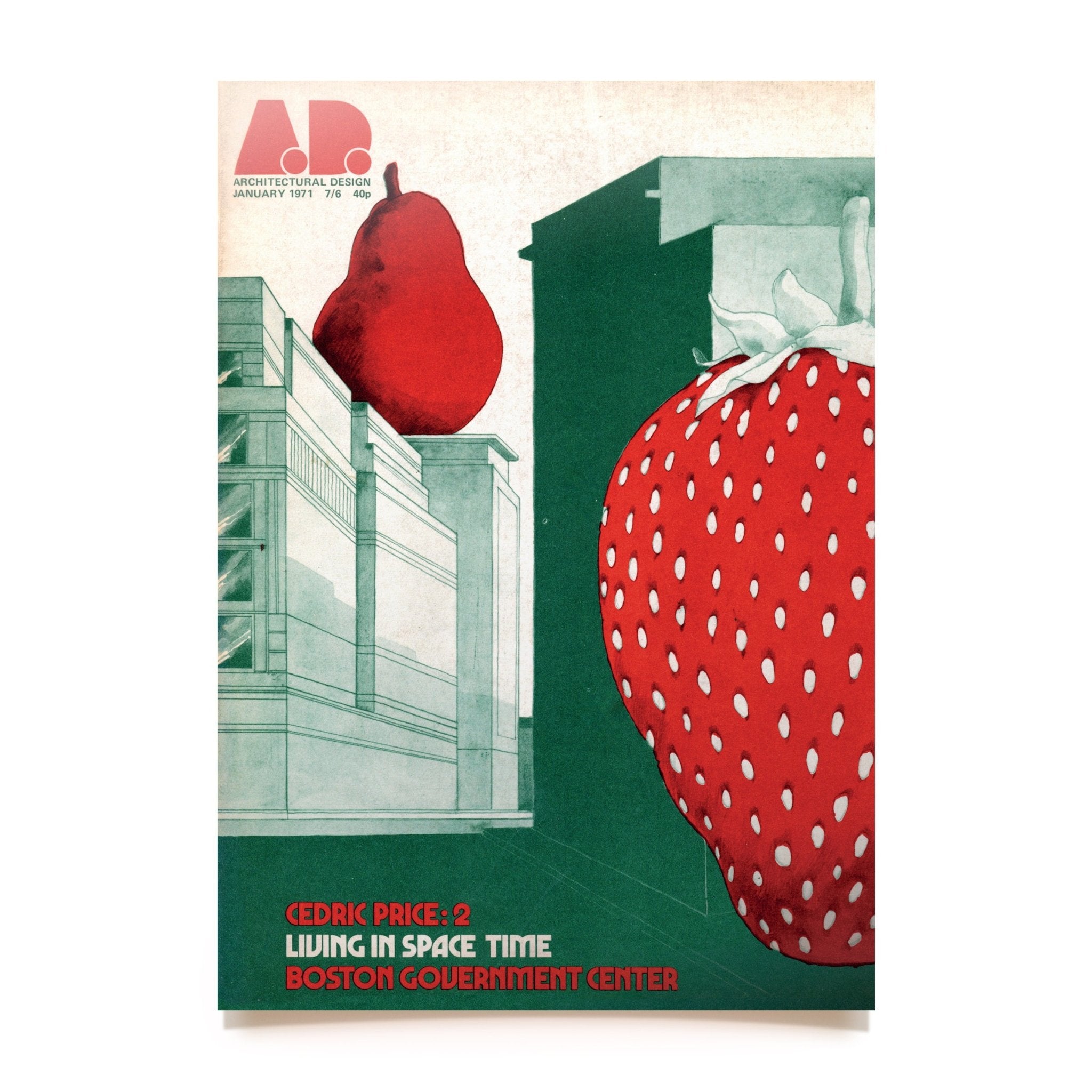 The Front Page poster (A2 size) AD Fruits - RADICAL MEDIA ARCHIVE