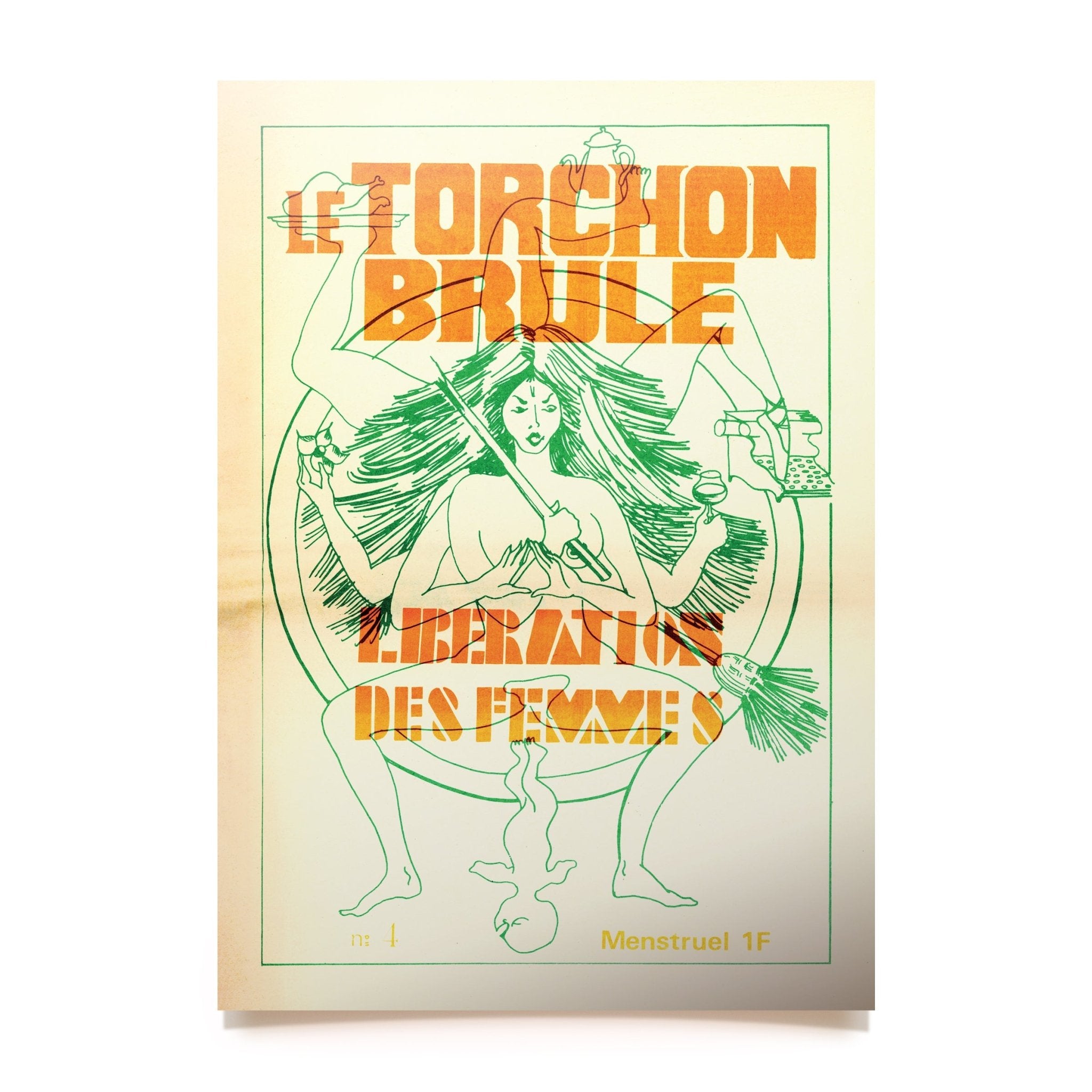 The Front Page poster (A2 size) Le Torchon Brûle - RADICAL MEDIA ARCHIVE