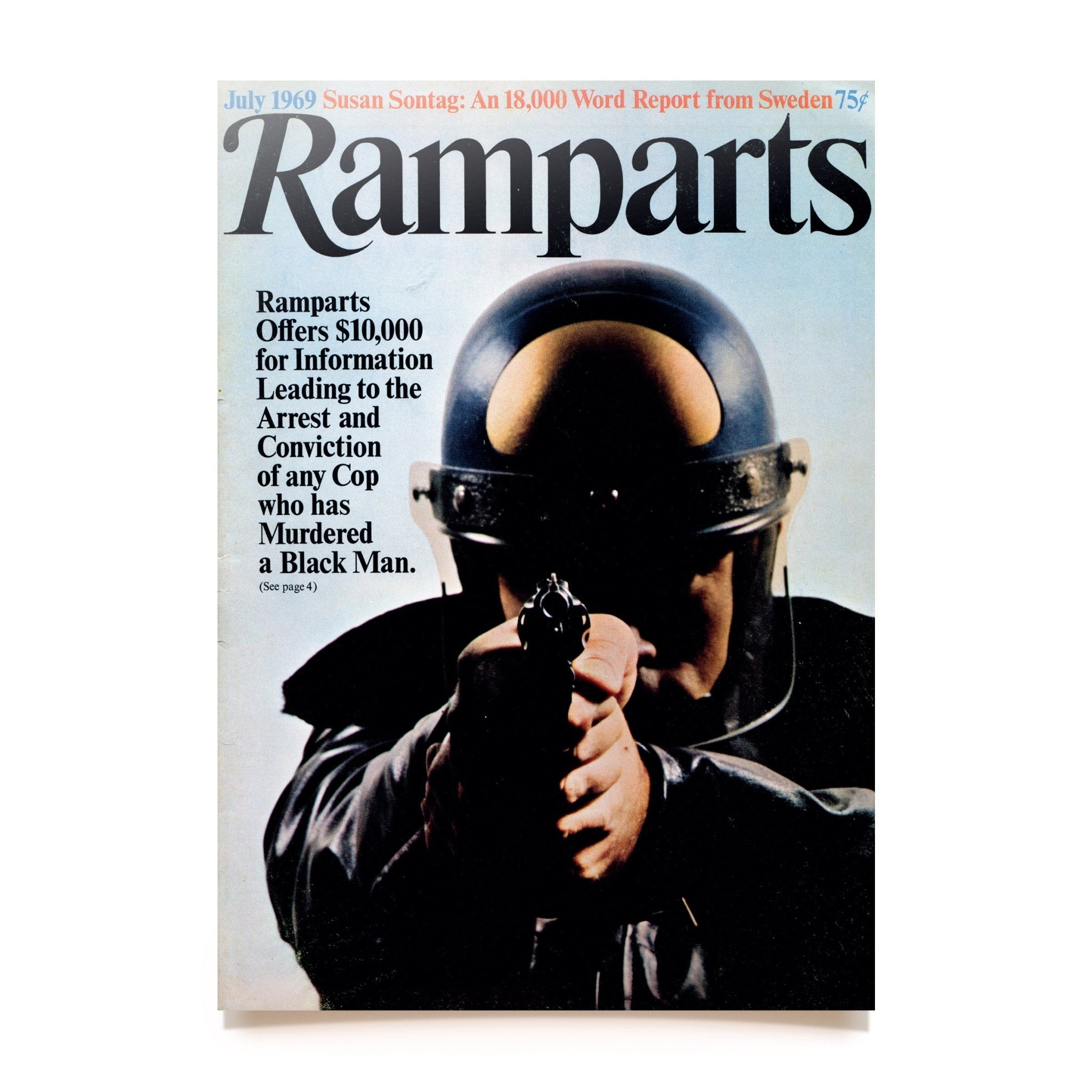The Front Page poster (A2 size) Ramparts - RADICAL MEDIA ARCHIVE