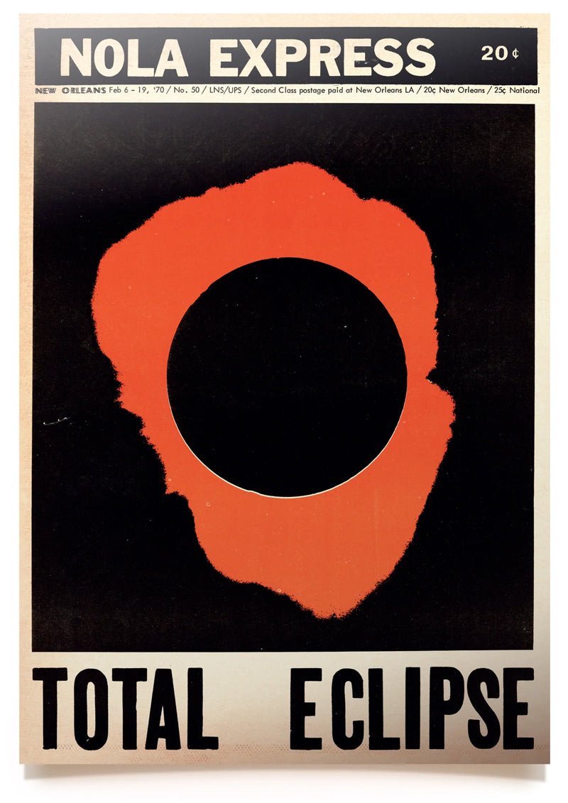 The Front Page poster (A2 size) Total Eclipse - RADICAL MEDIA ARCHIVE