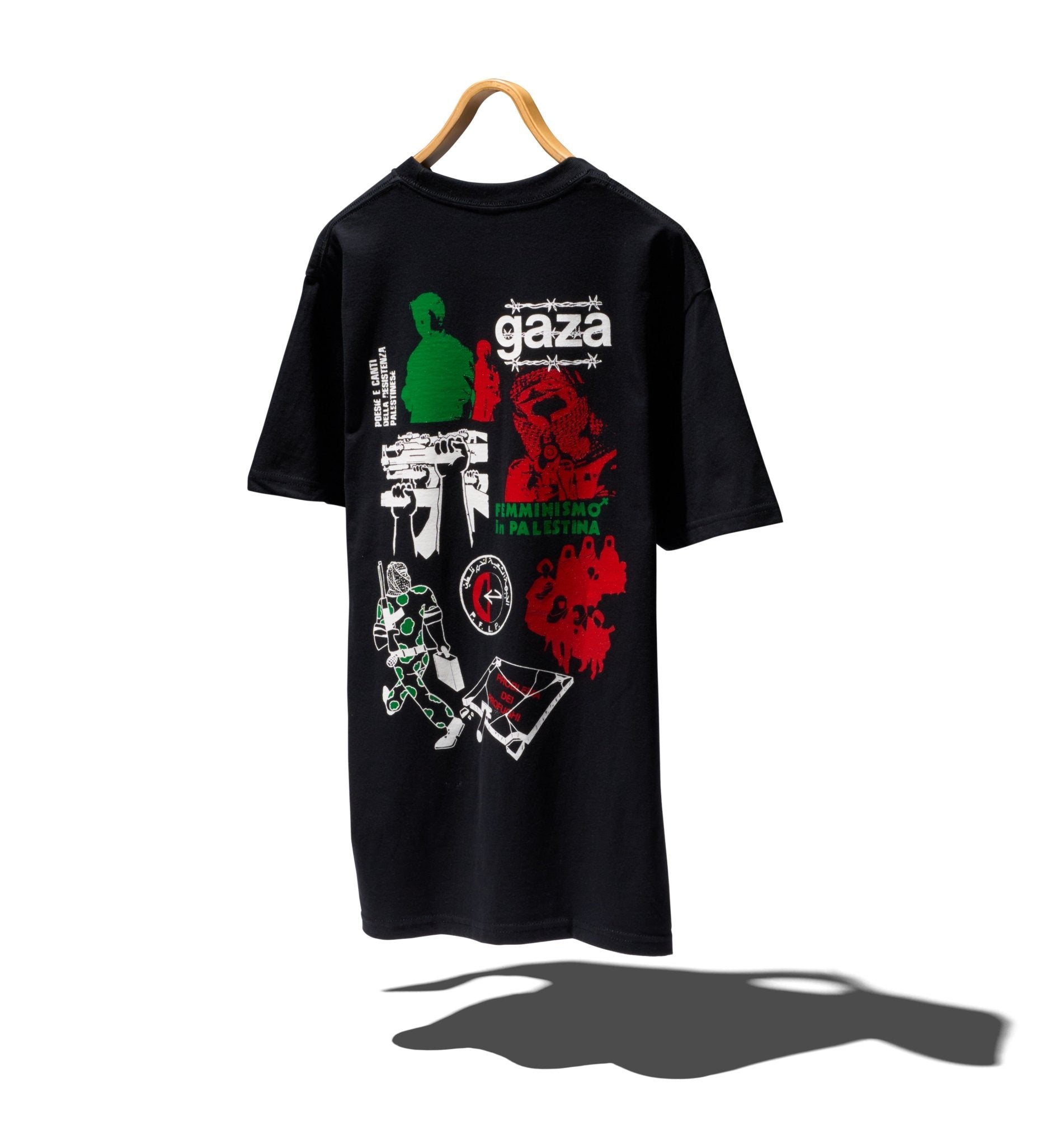 The Press Review T-shirt: GAZA - RADICAL MEDIA ARCHIVE