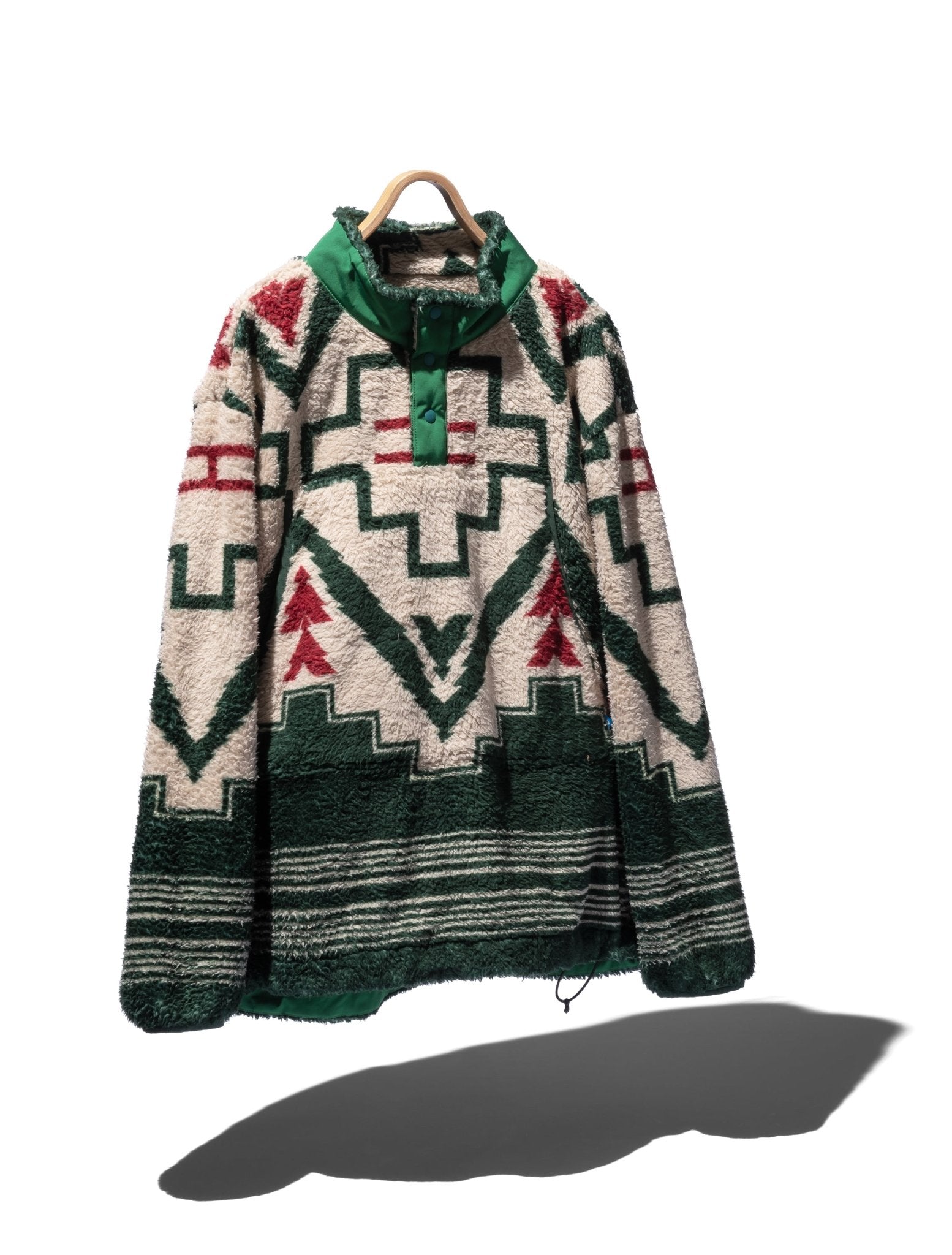 Traditional Pile Fleece Anorak - LIBERAIDERS