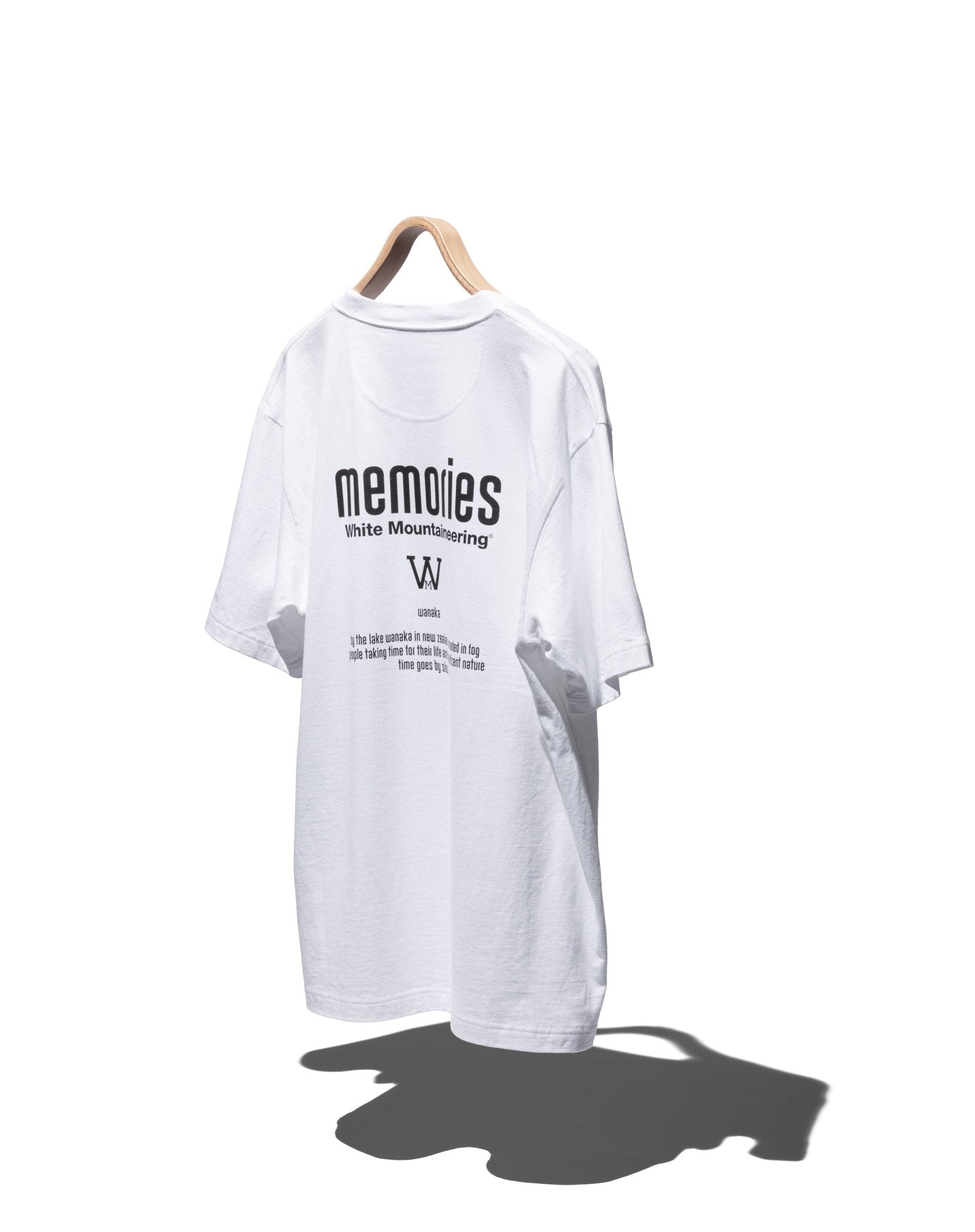 WANAKA PHOTO T - SHIRT - WHITE MOUNTAINEERING