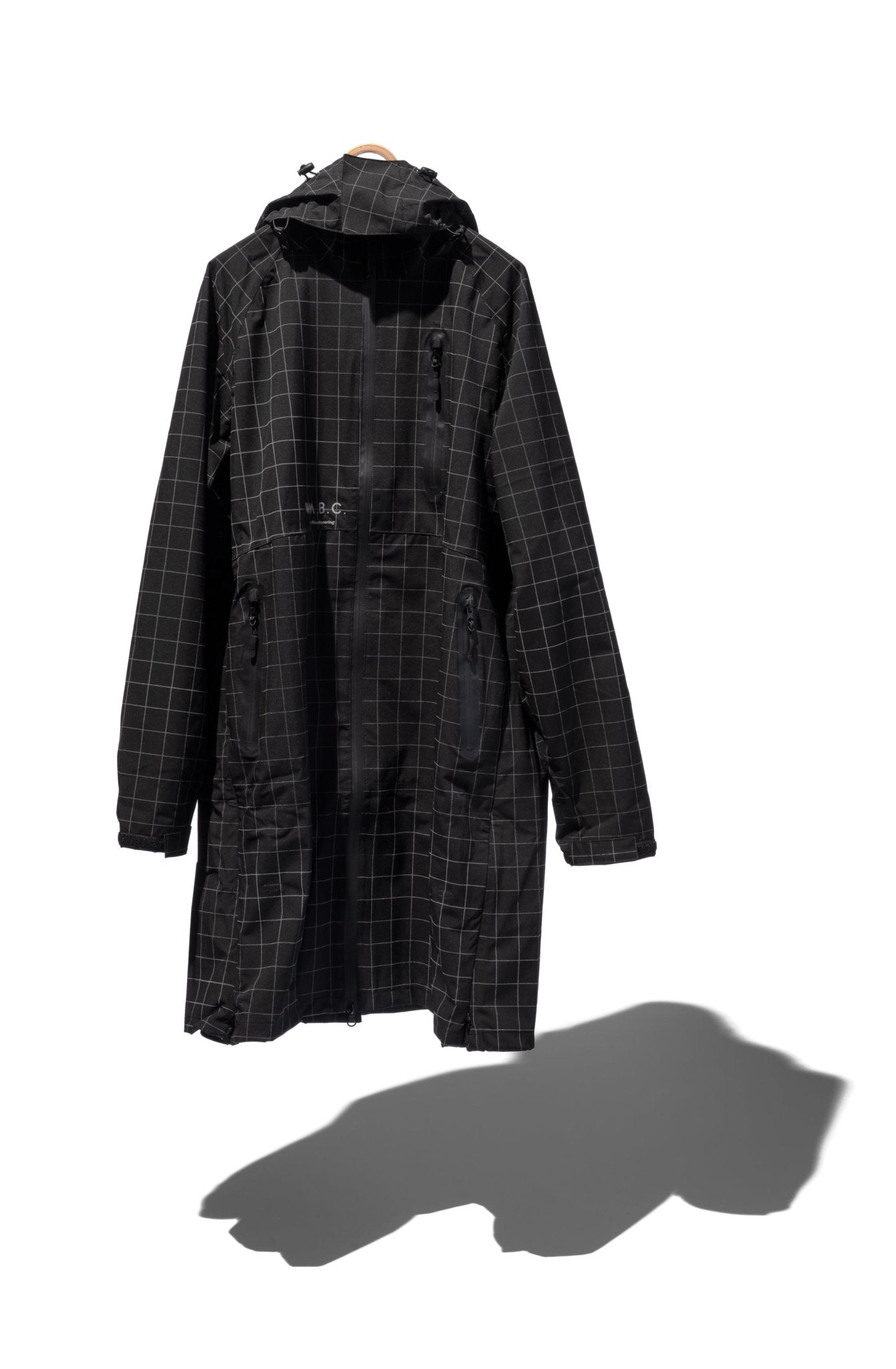 WHITE MOUNTAINEERING x KIU Waterproof Bicycle Long Jacket - WHITE MOUNTAINEERING