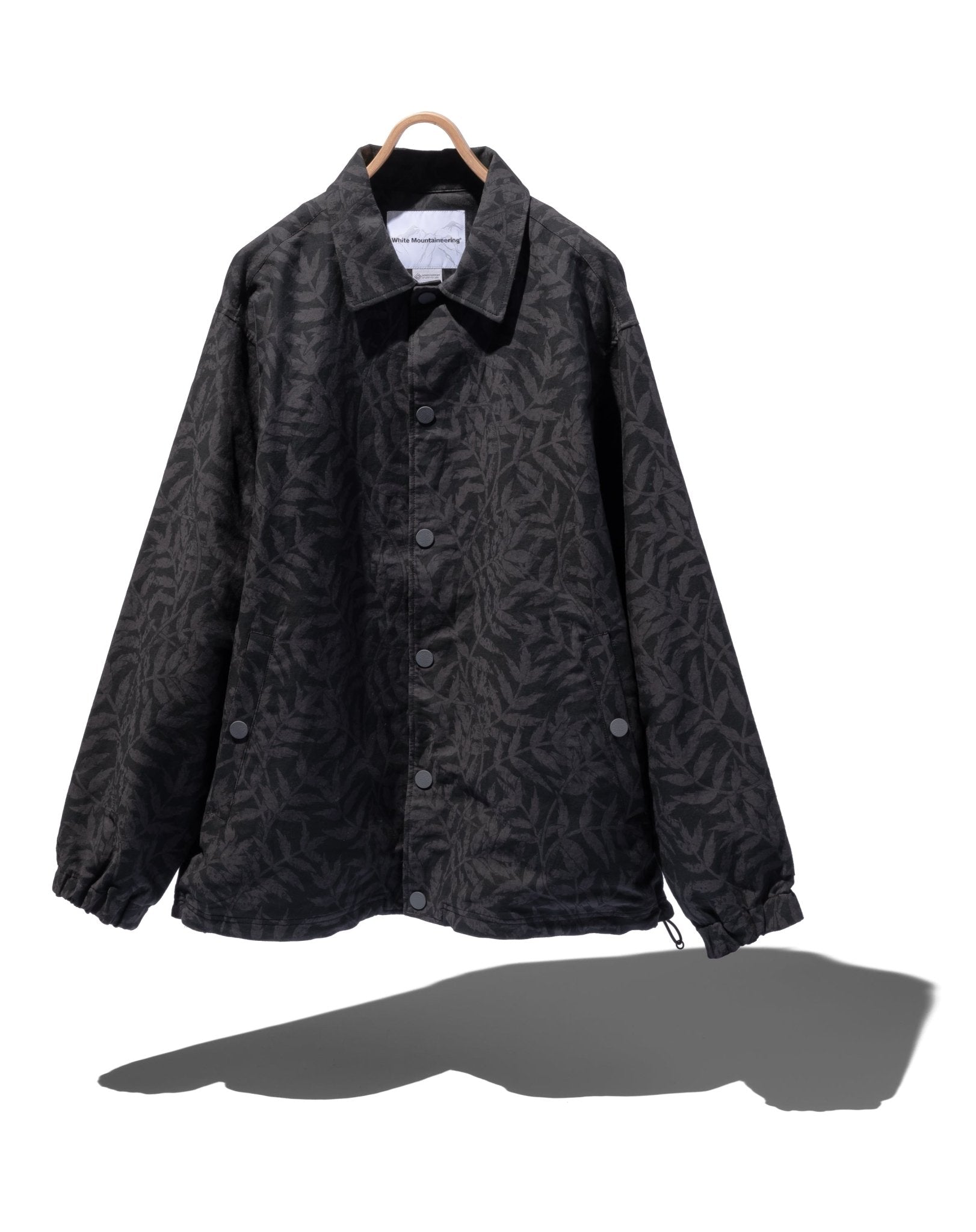 Windstopper Jacquard Coach Jacket - WHITE MOUNTAINEERING