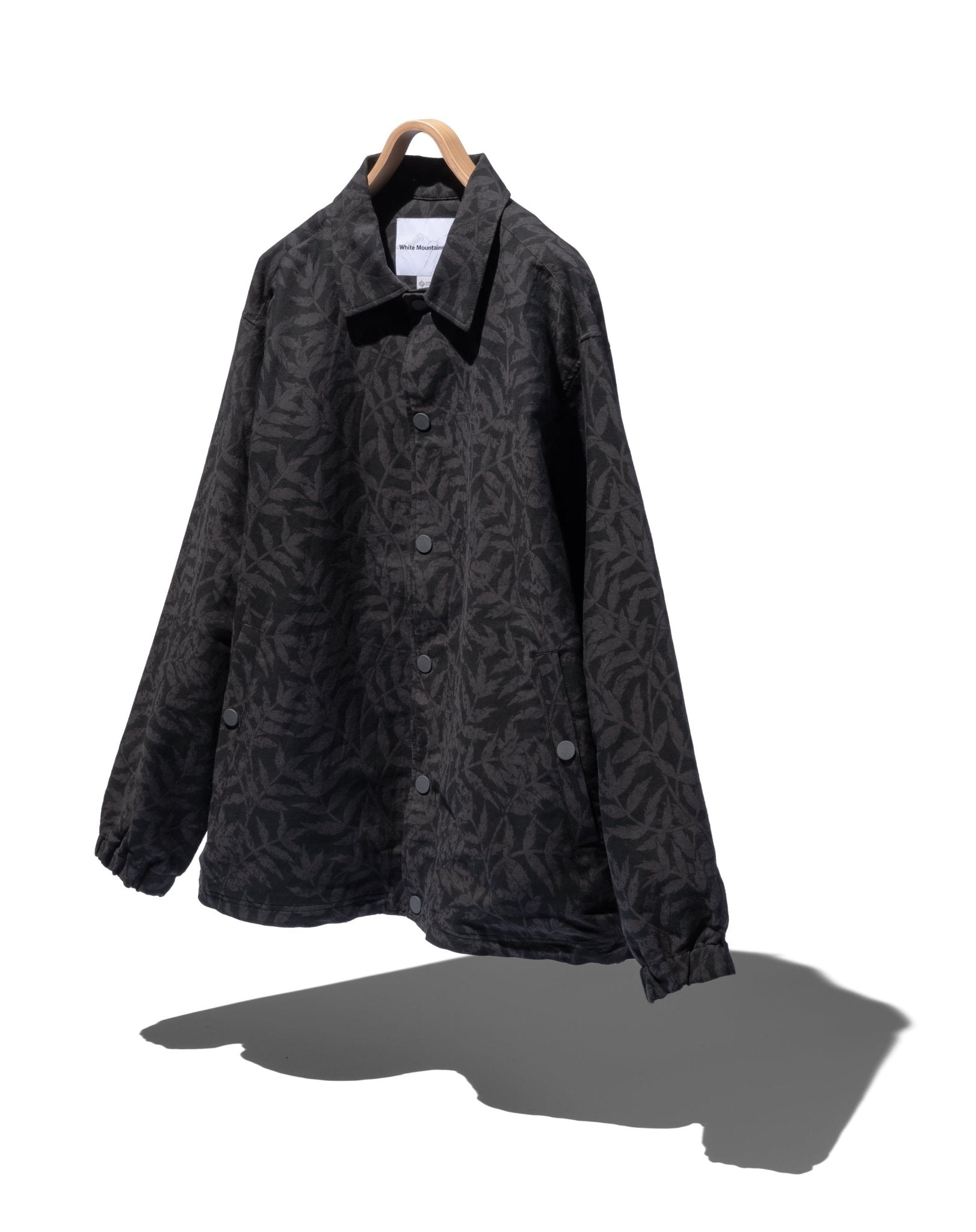 Windstopper Jacquard Coach Jacket - WHITE MOUNTAINEERING
