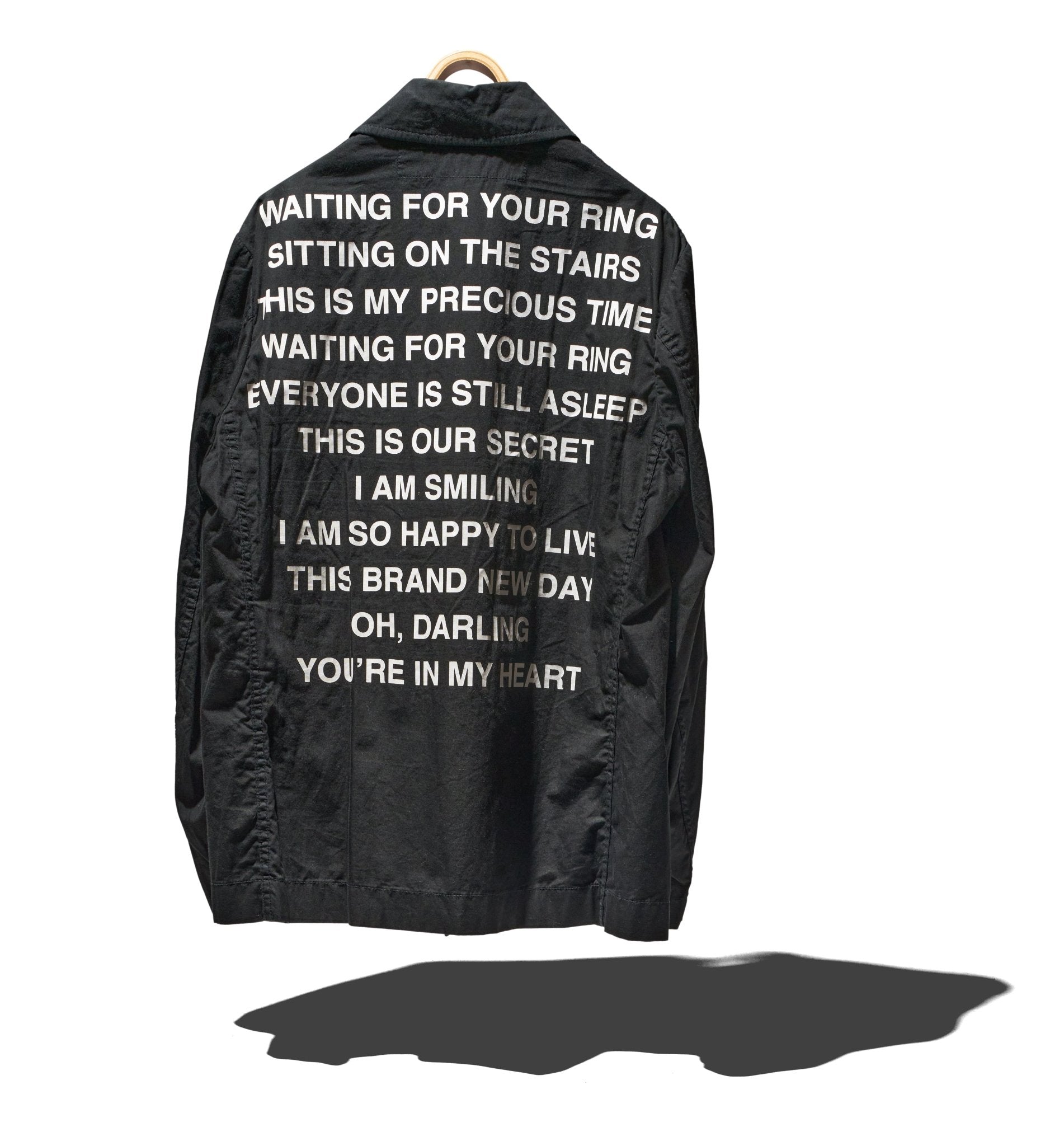 Womens Message Jacket (W3) - Junya Watanabe