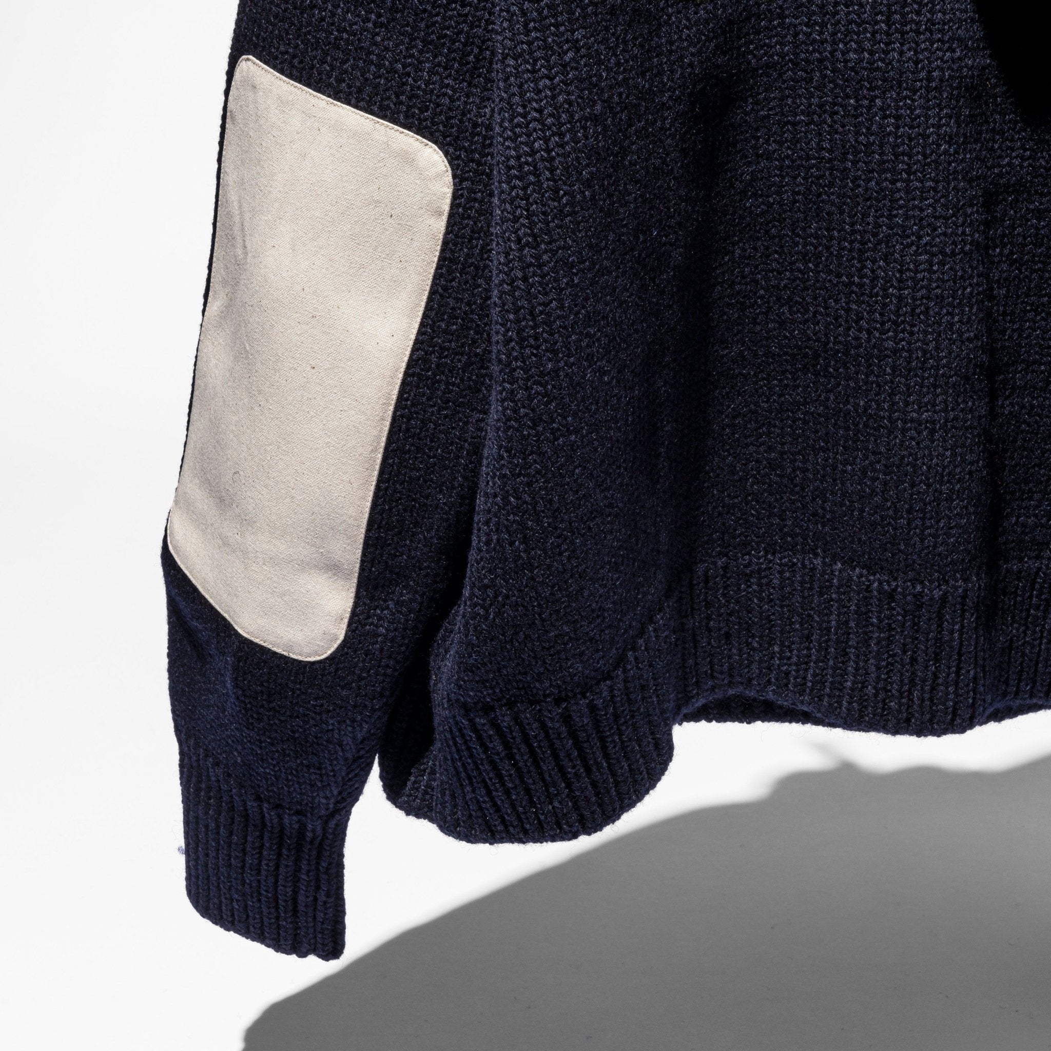Wool Hoodie Rope Knit - DIE DREI BERGE