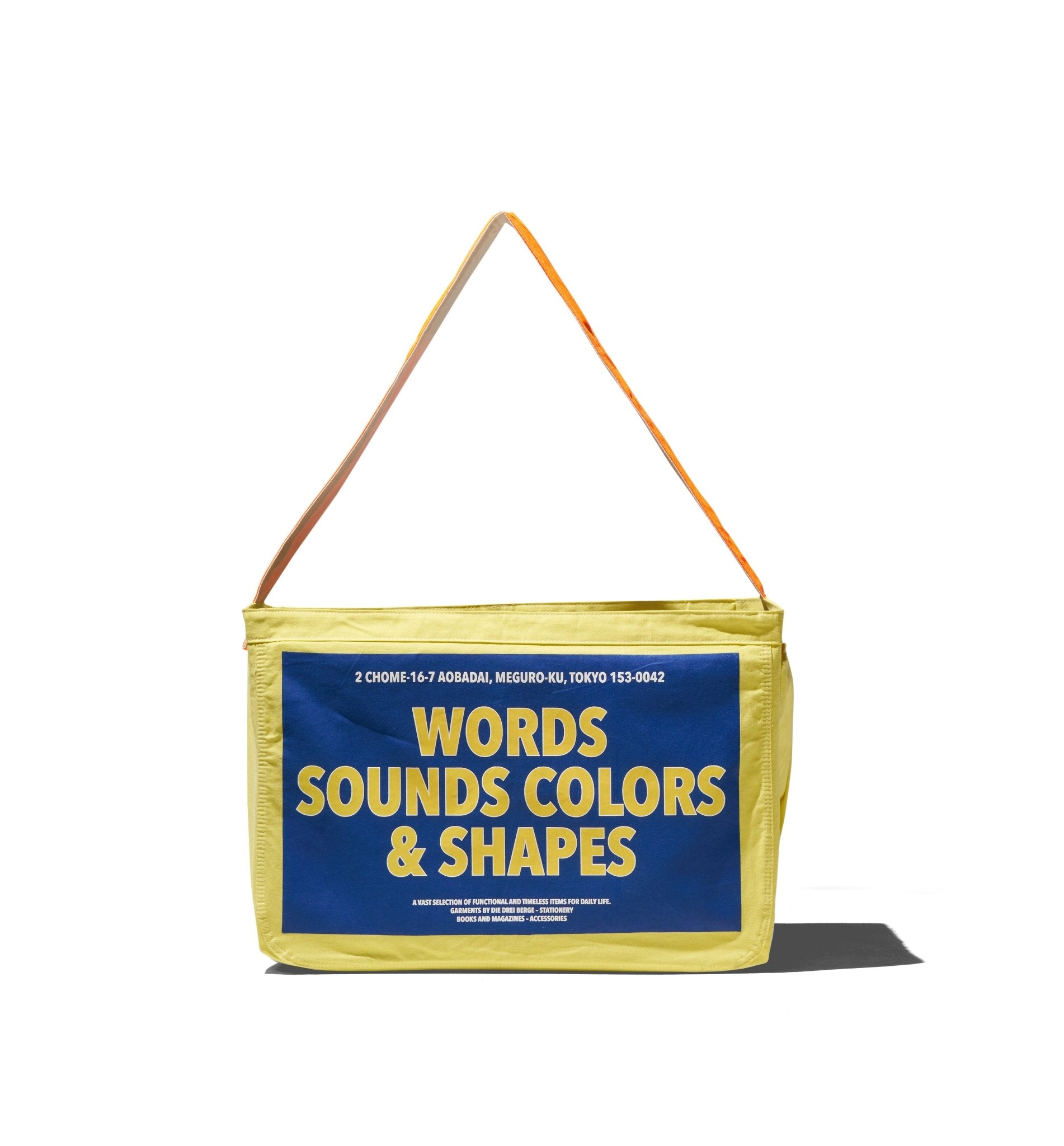 WORDS SOUNDS COLORS & SHAPES PAPER BOY BAG - WORDS SOUNDS COLORS & SHAPES