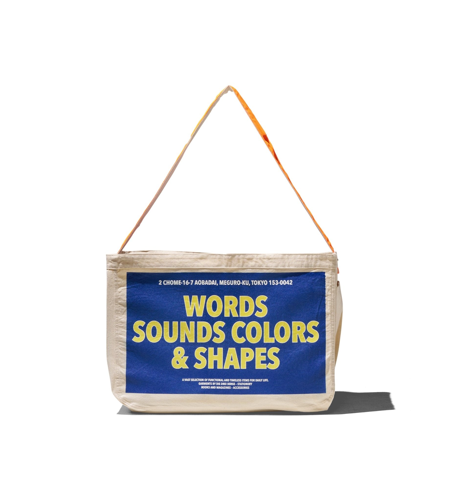 WORDS SOUNDS COLORS & SHAPES PAPER BOY BAG - WORDS SOUNDS COLORS & SHAPES