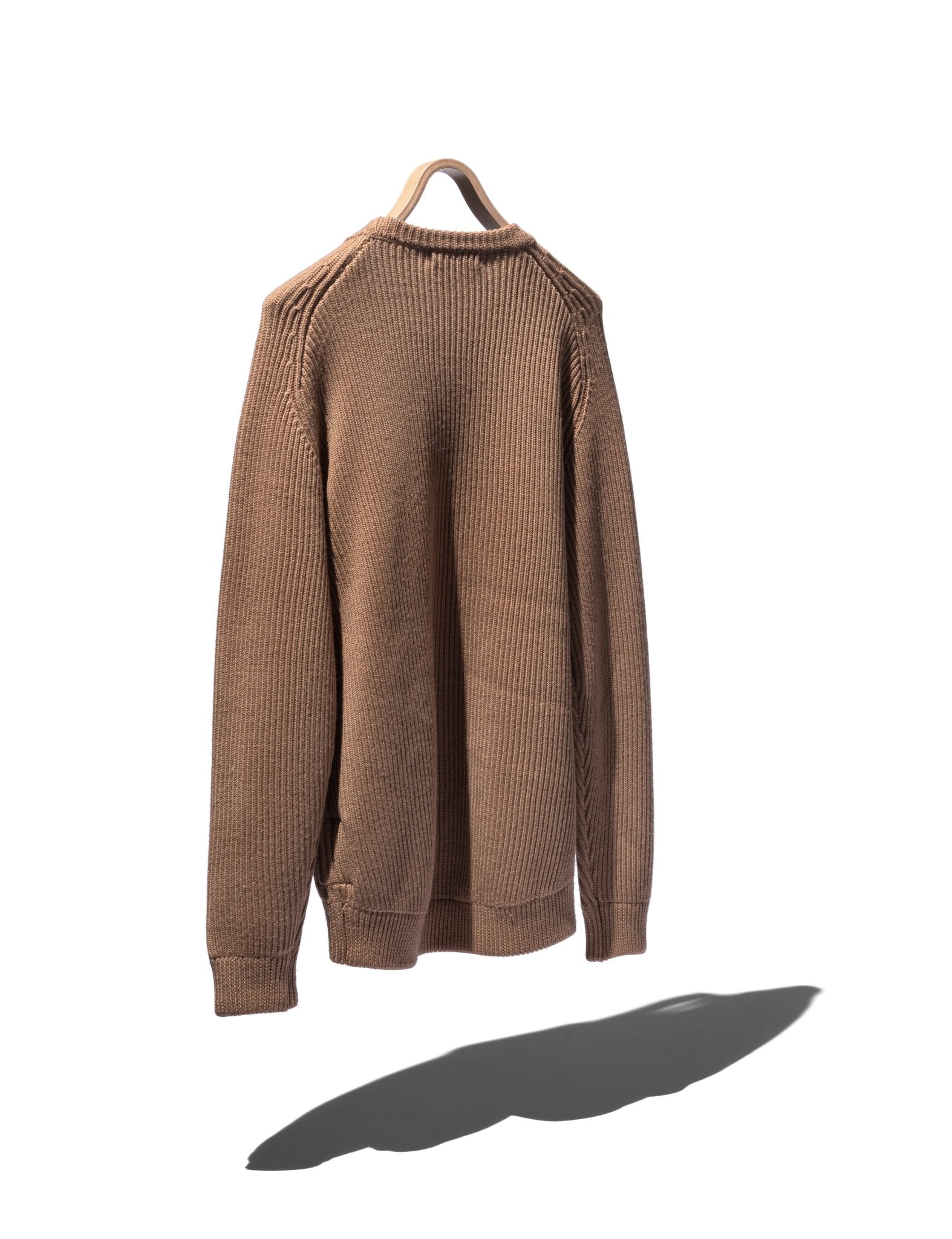Worker Rib Sweater Merino Wool Yarn - NONNATIVE