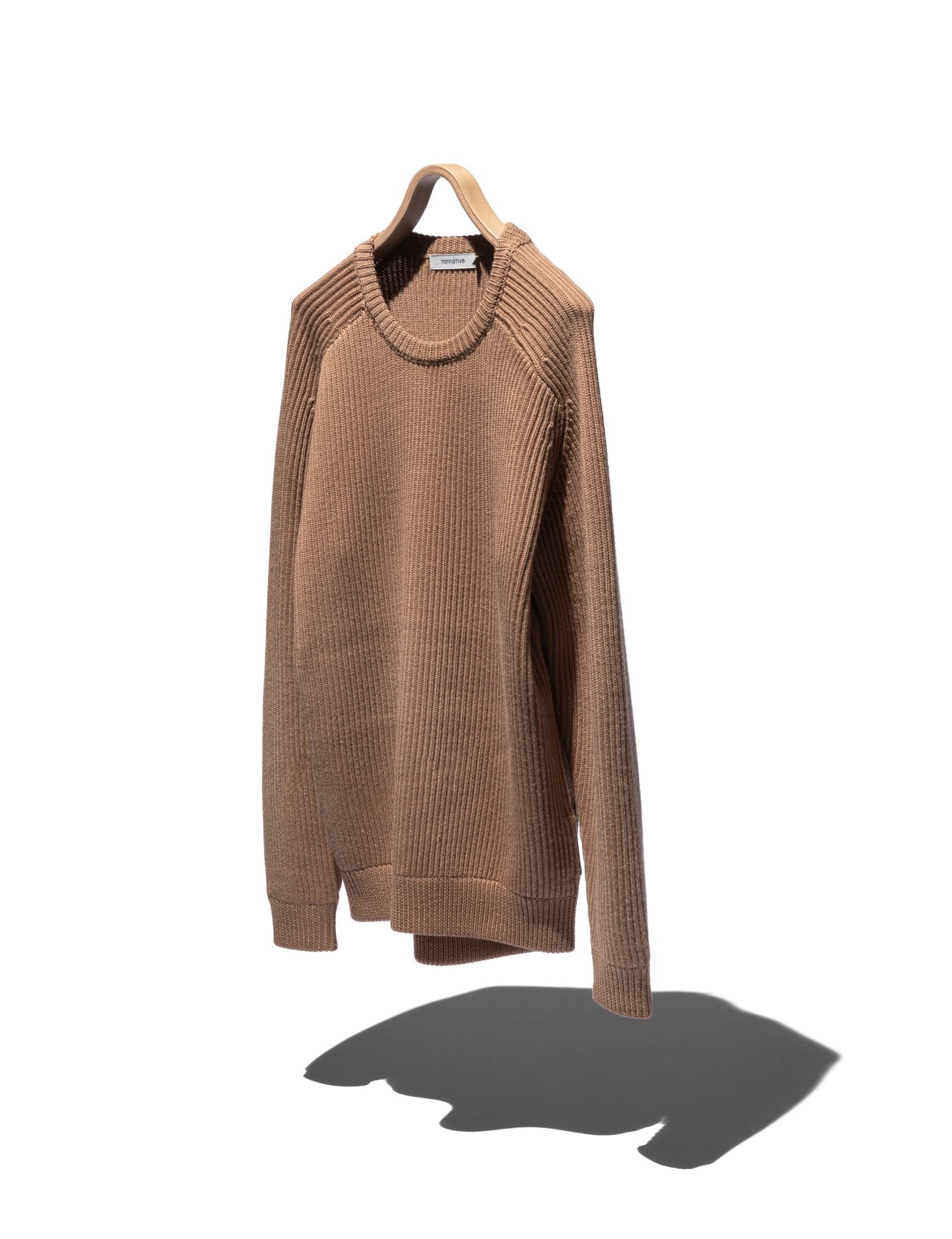 Worker Rib Sweater Merino Wool Yarn - NONNATIVE