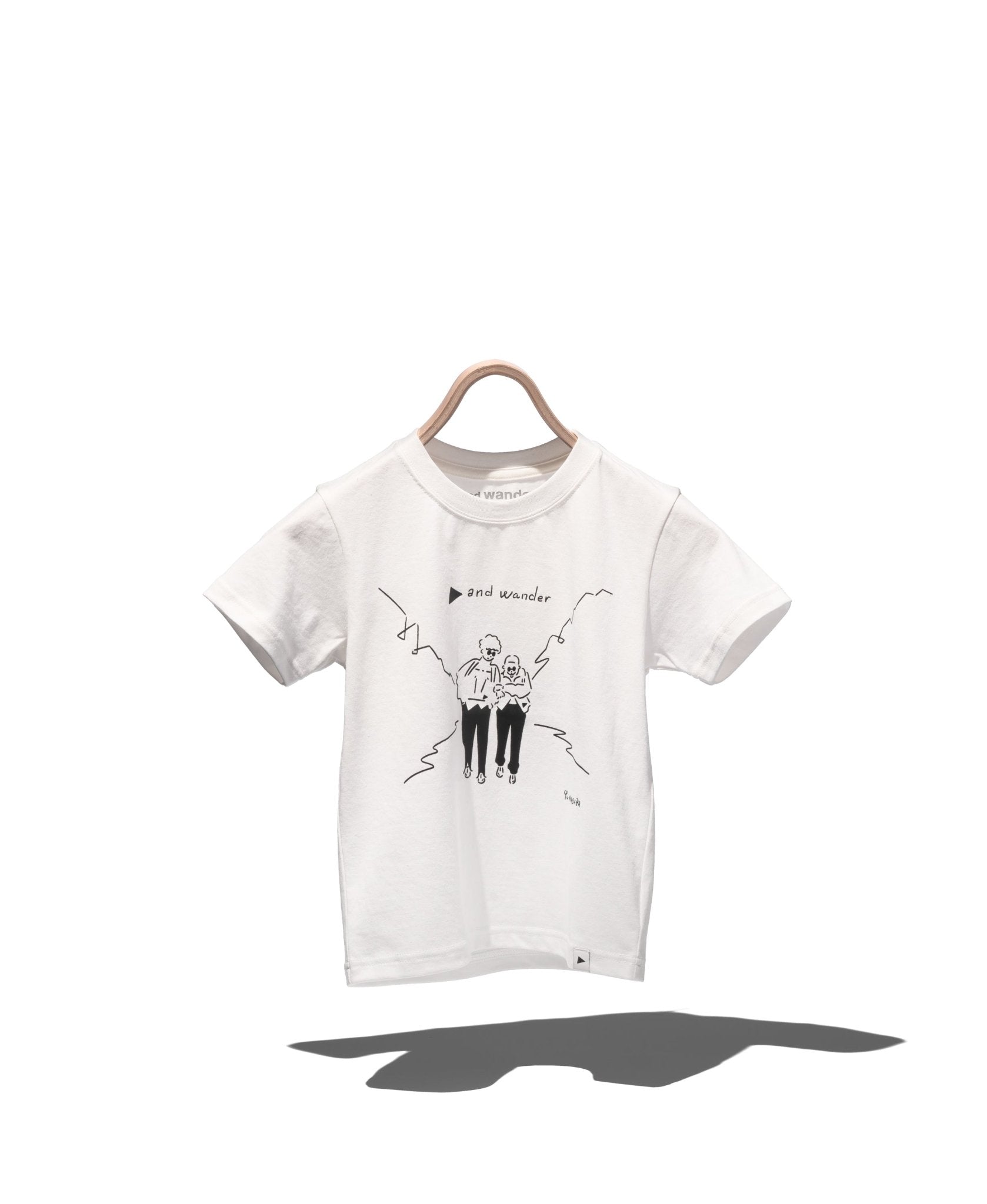 Yu Nagaba printed T kids - AND WANDER