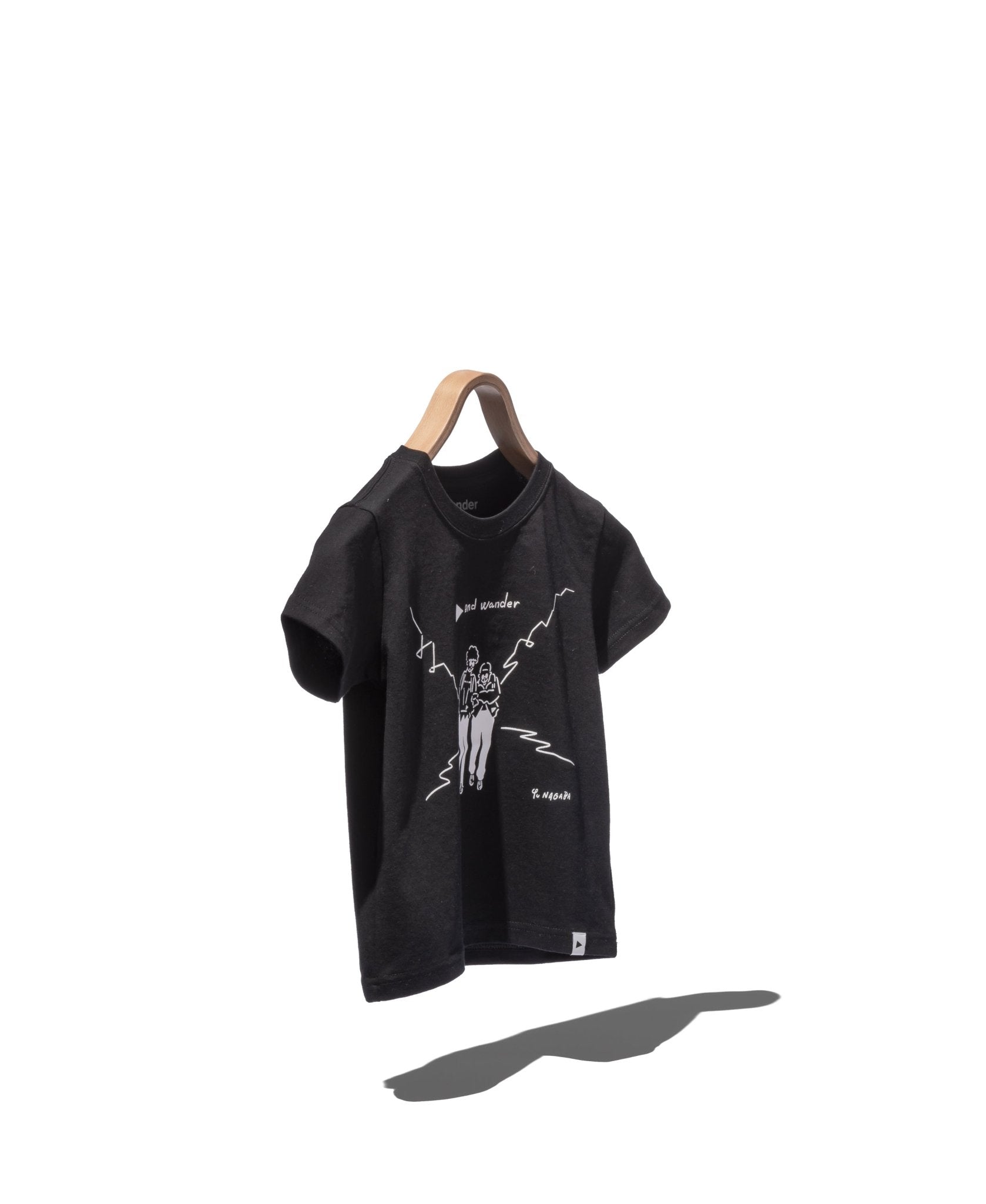 Yu Nagaba printed T kids - AND WANDER