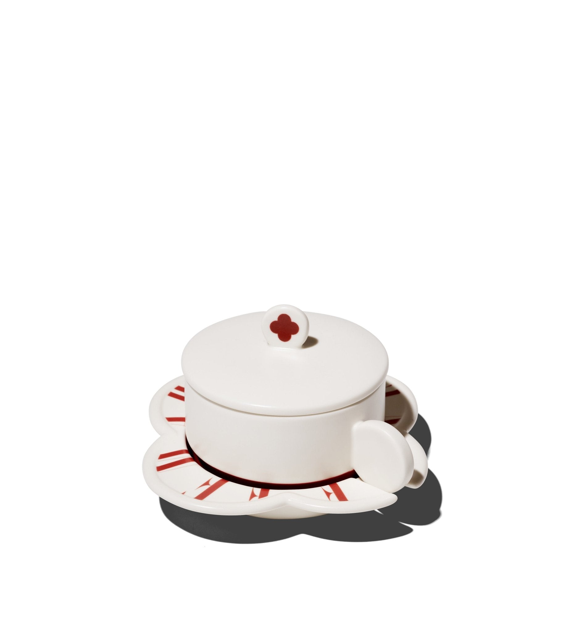ZACAFFÈ CUP WITH LID & SAUCER (L) - ZACAFFÈ