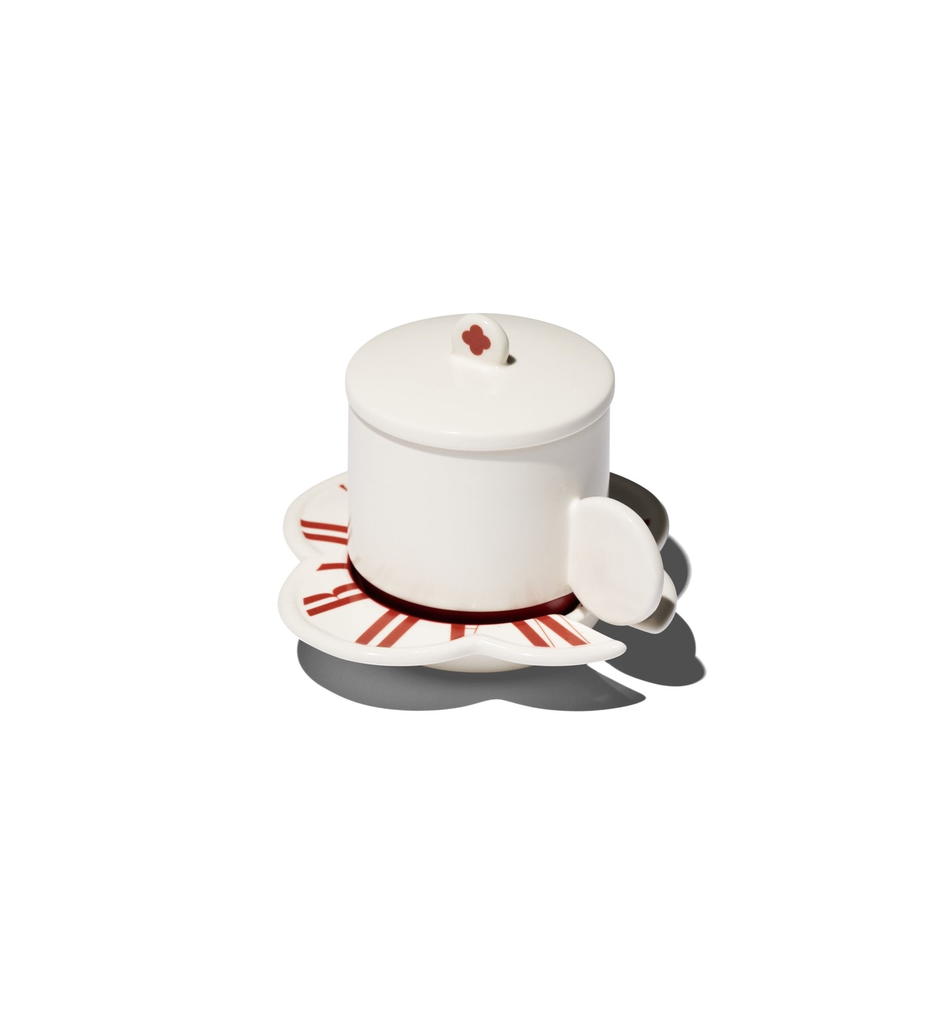 ZACAFFÈ CUP WITH LID & SAUCER (M) - ZACAFFÈ